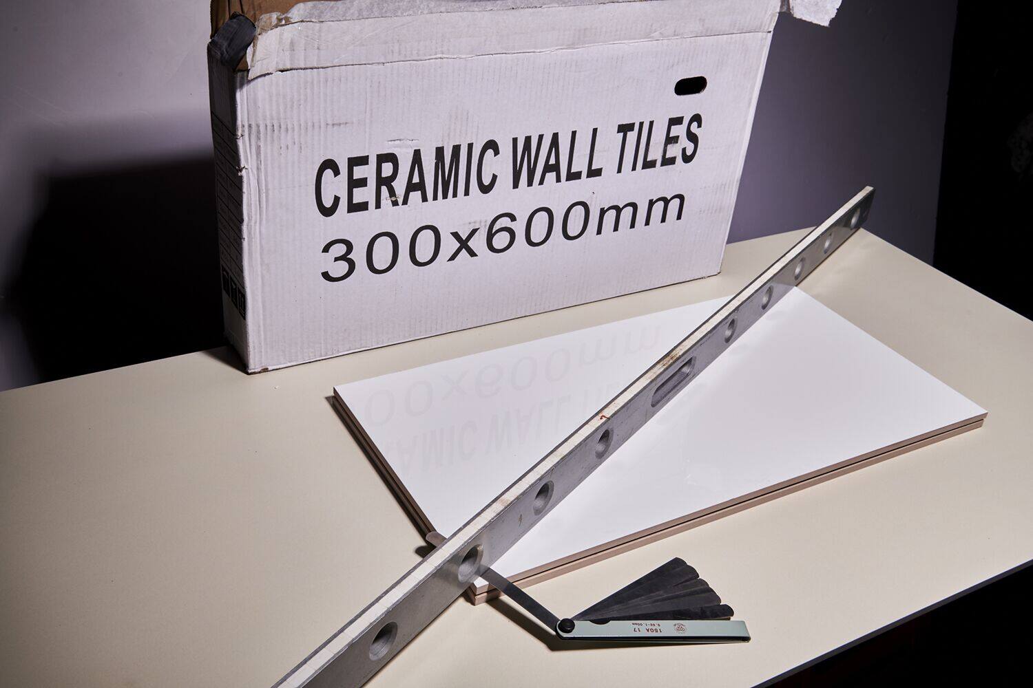 Tile flatness inspection