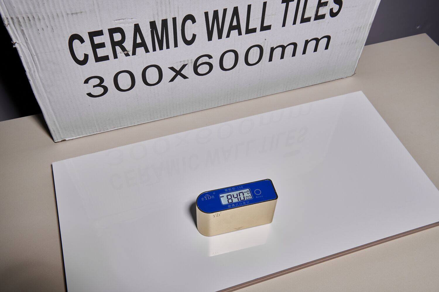 Tile size verification measurement