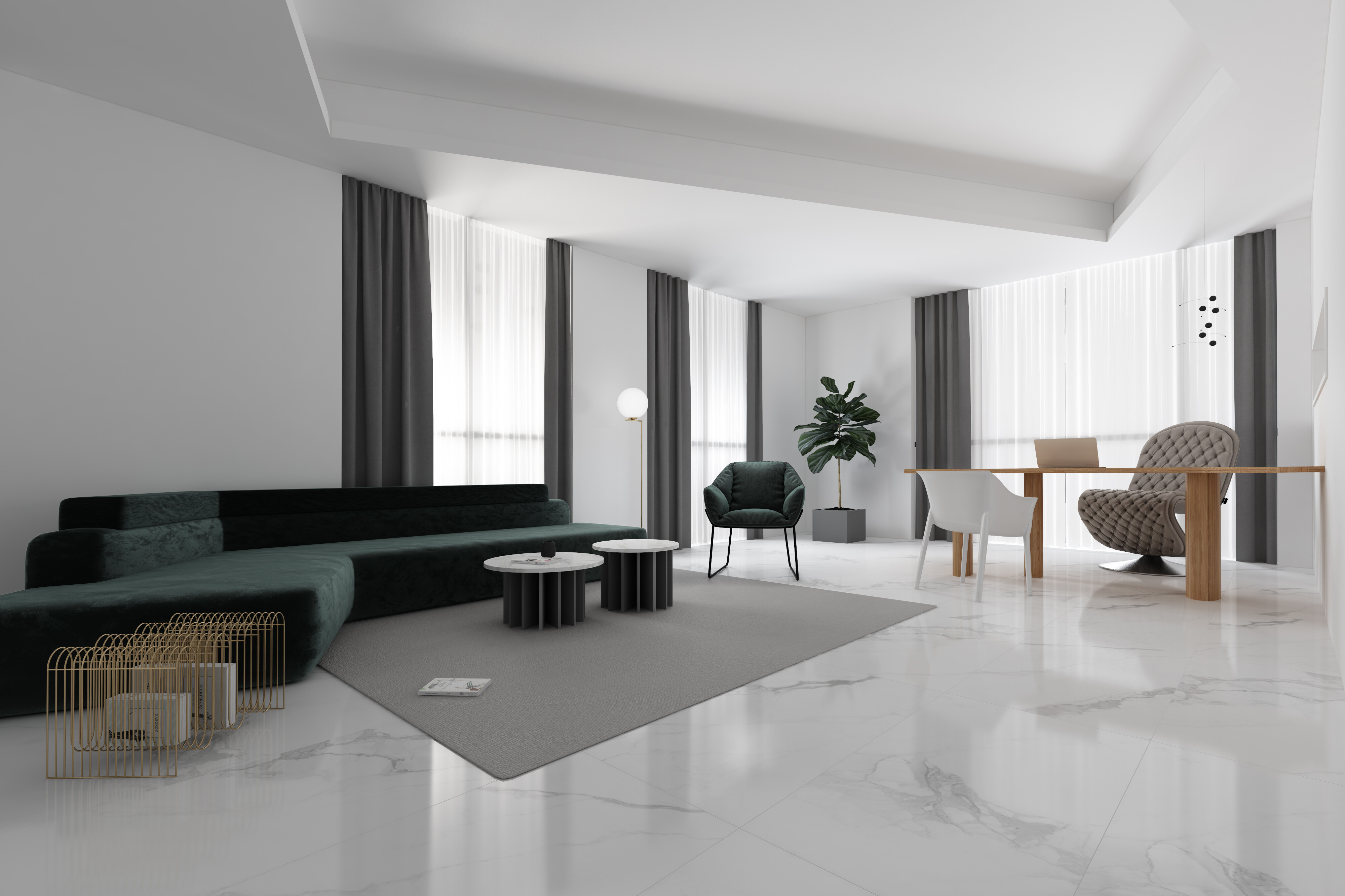 Contemporary Living Space