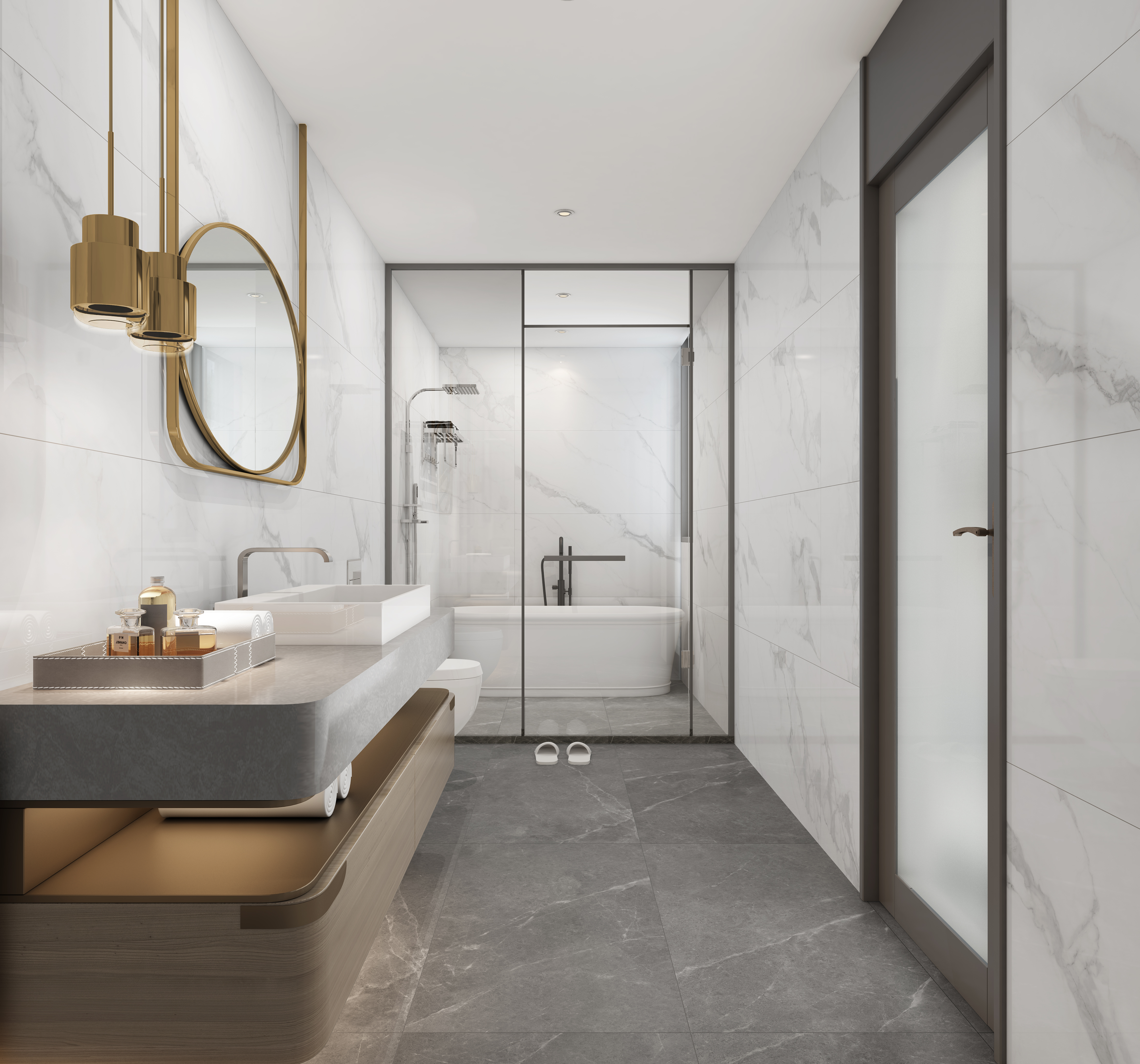 Hotel Bathroom Suite