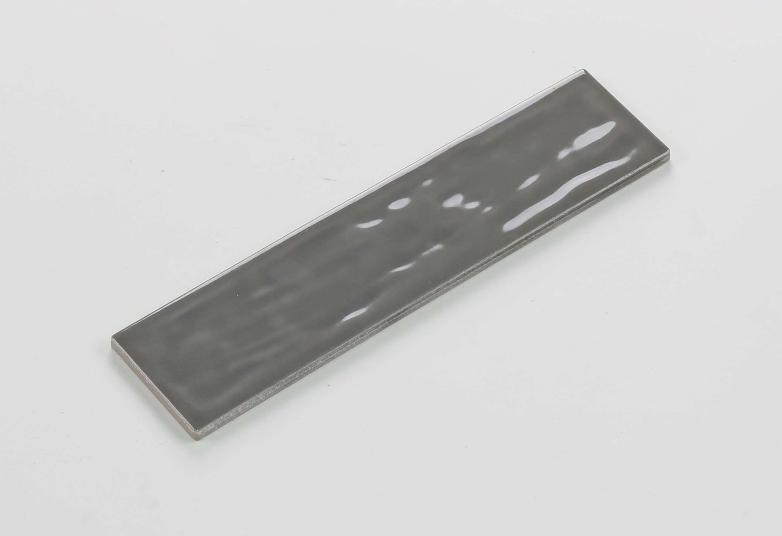 Grey - 75x300mm handmade tile