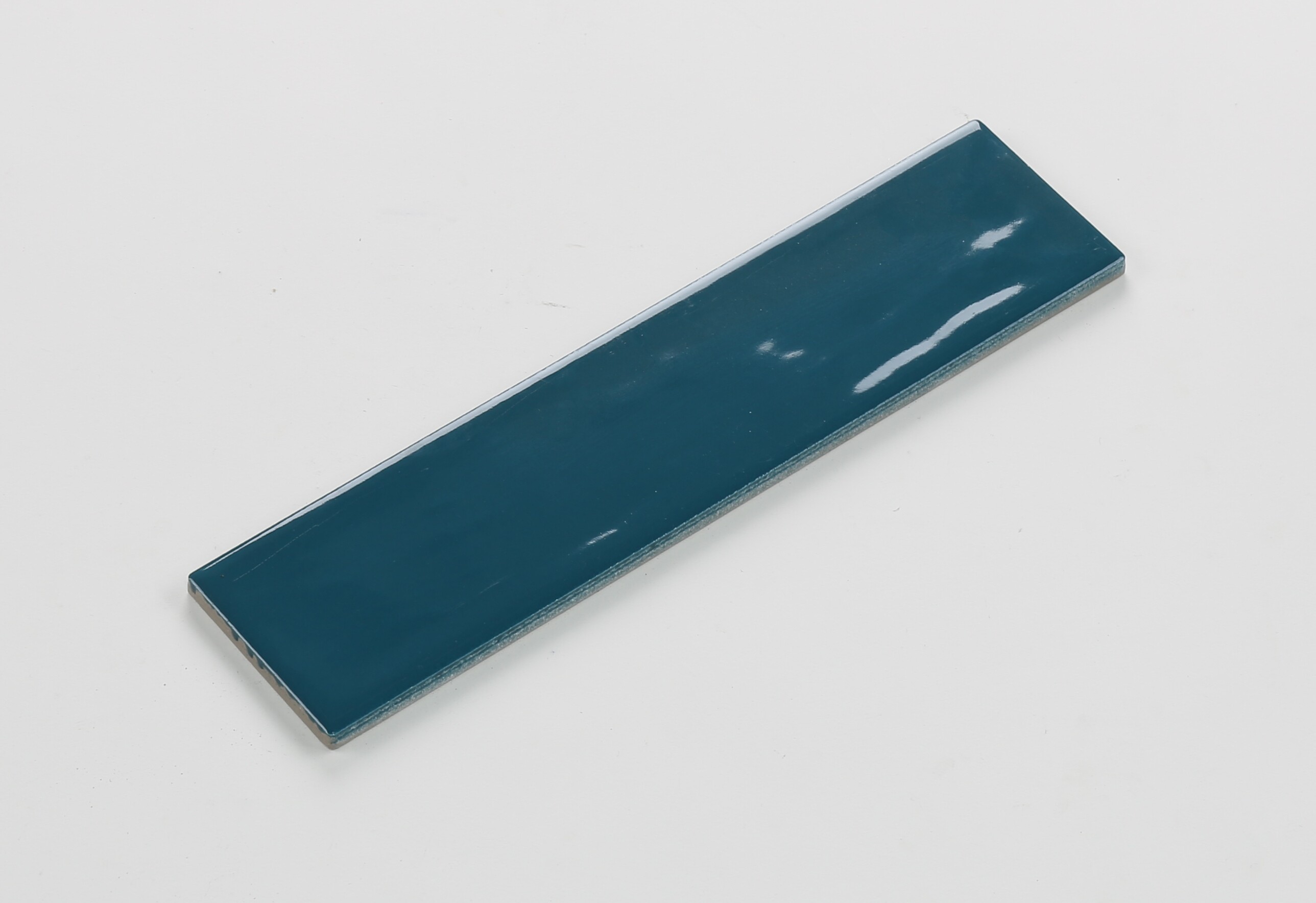 Deep Teal - 75x300mm handmade tile