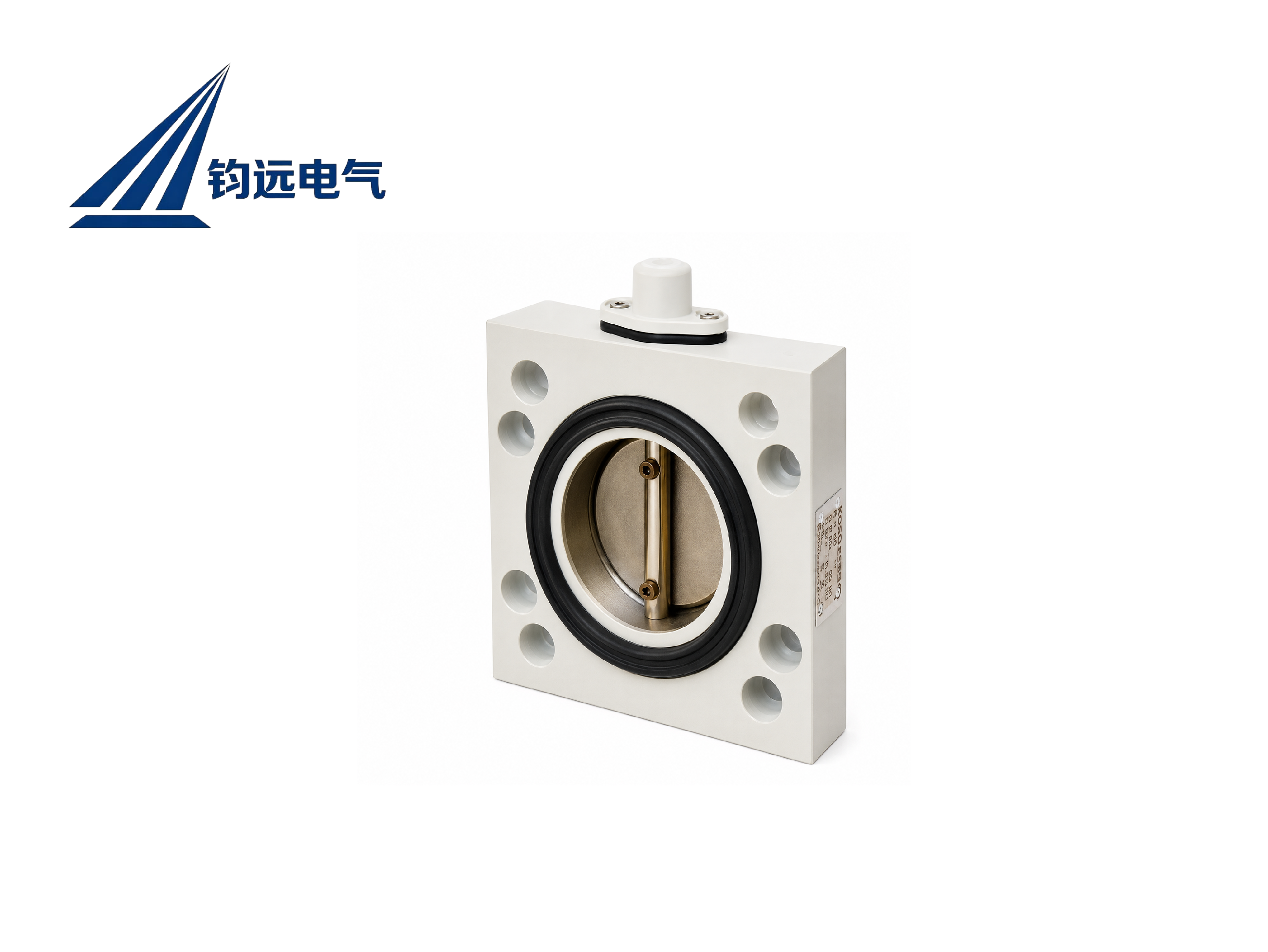 Vacuum eccentric butterfly valve