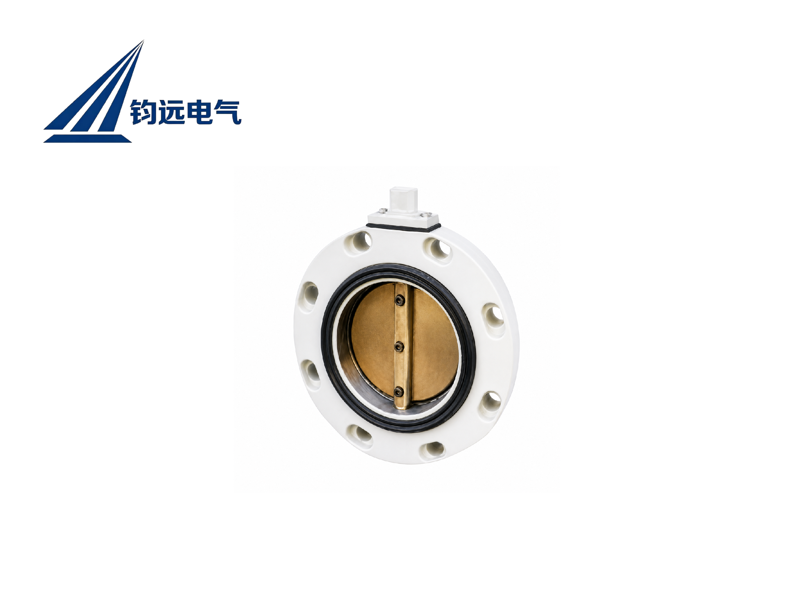 Vacuum eccentric butterfly valve