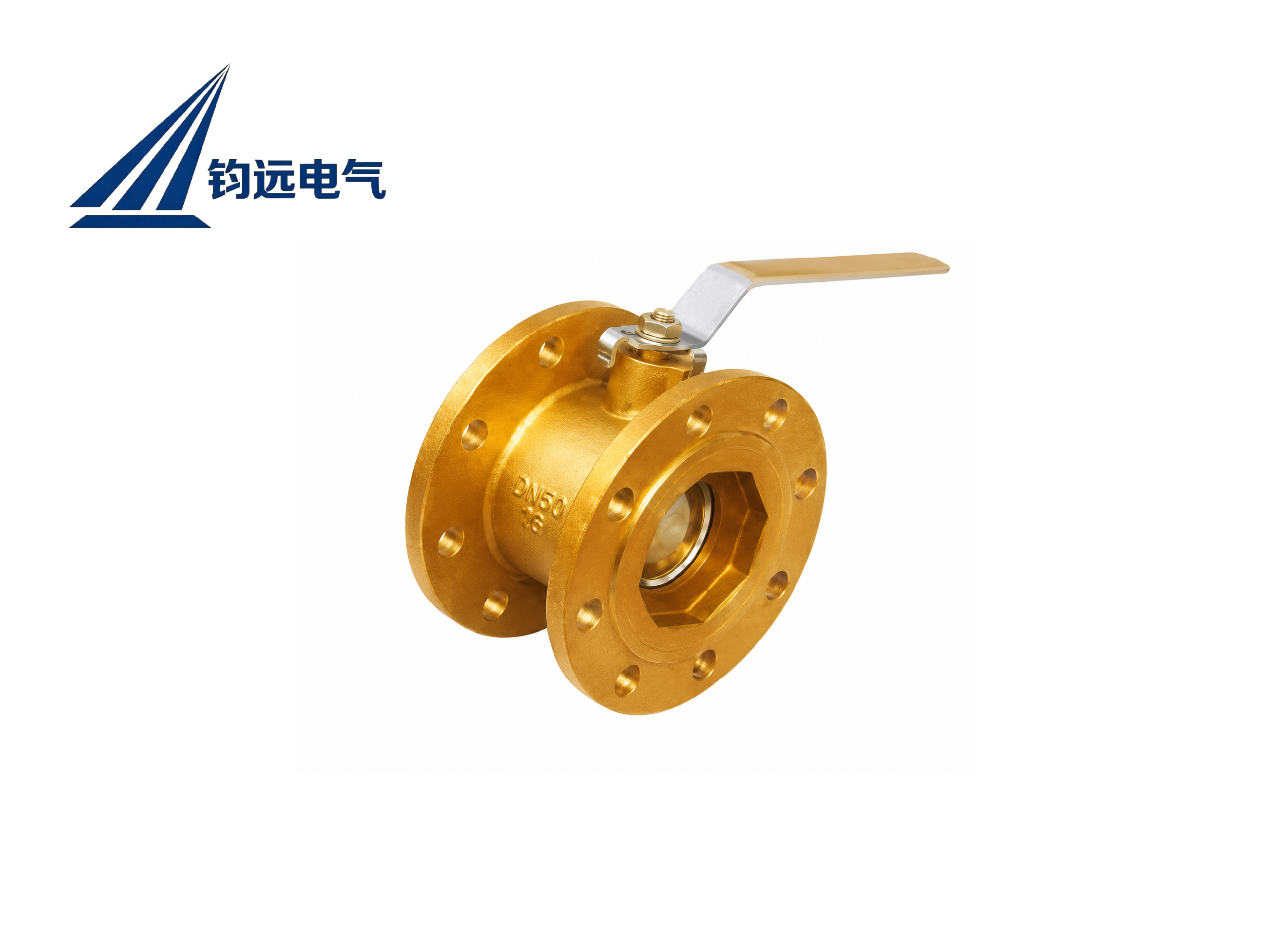 Brass Flanged Ball Valve
