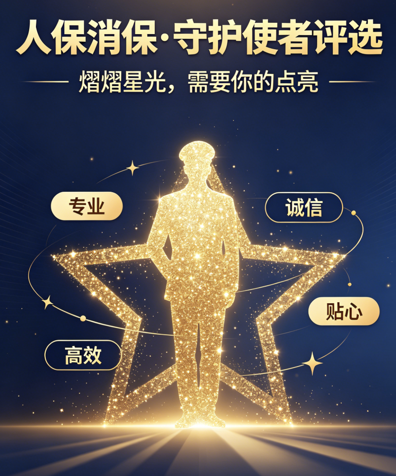 【人保消保·守护使者评选】熠熠星光,需要你的点亮
