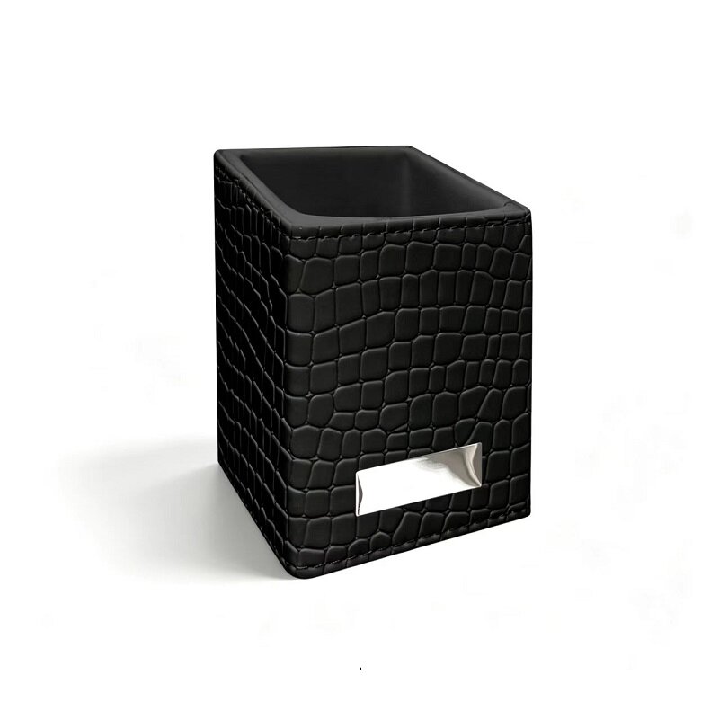 Black Crocodile-Texture Box