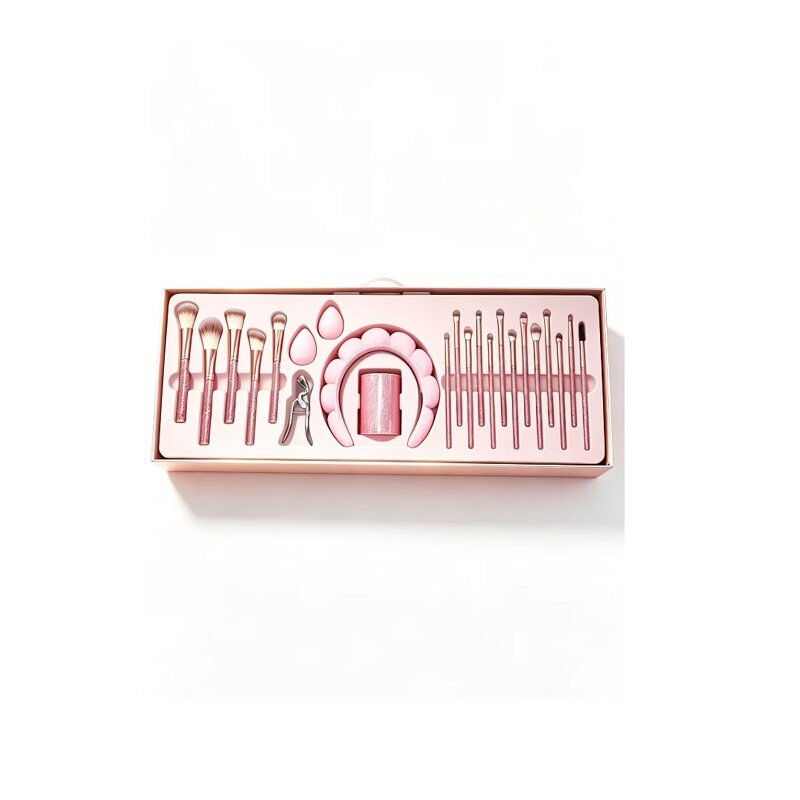 Pink Gift Box Brush Set