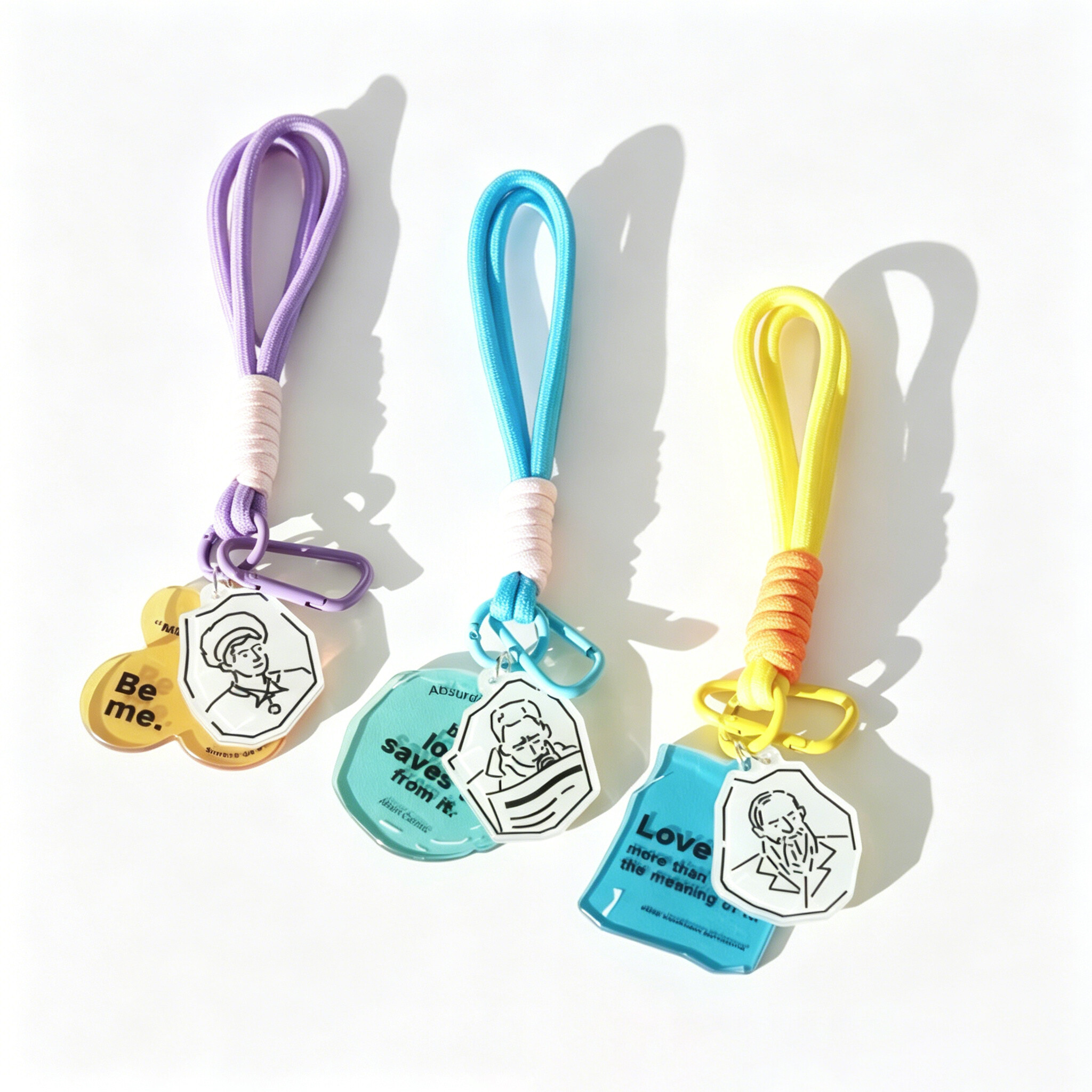 Rope Acrylic Keychain