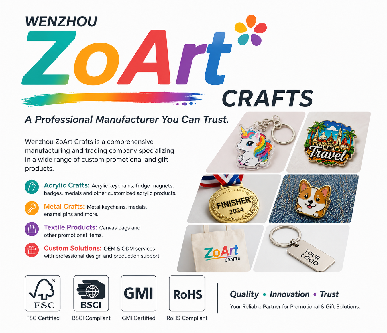 Custom Solutions - Promotional & Gift Items