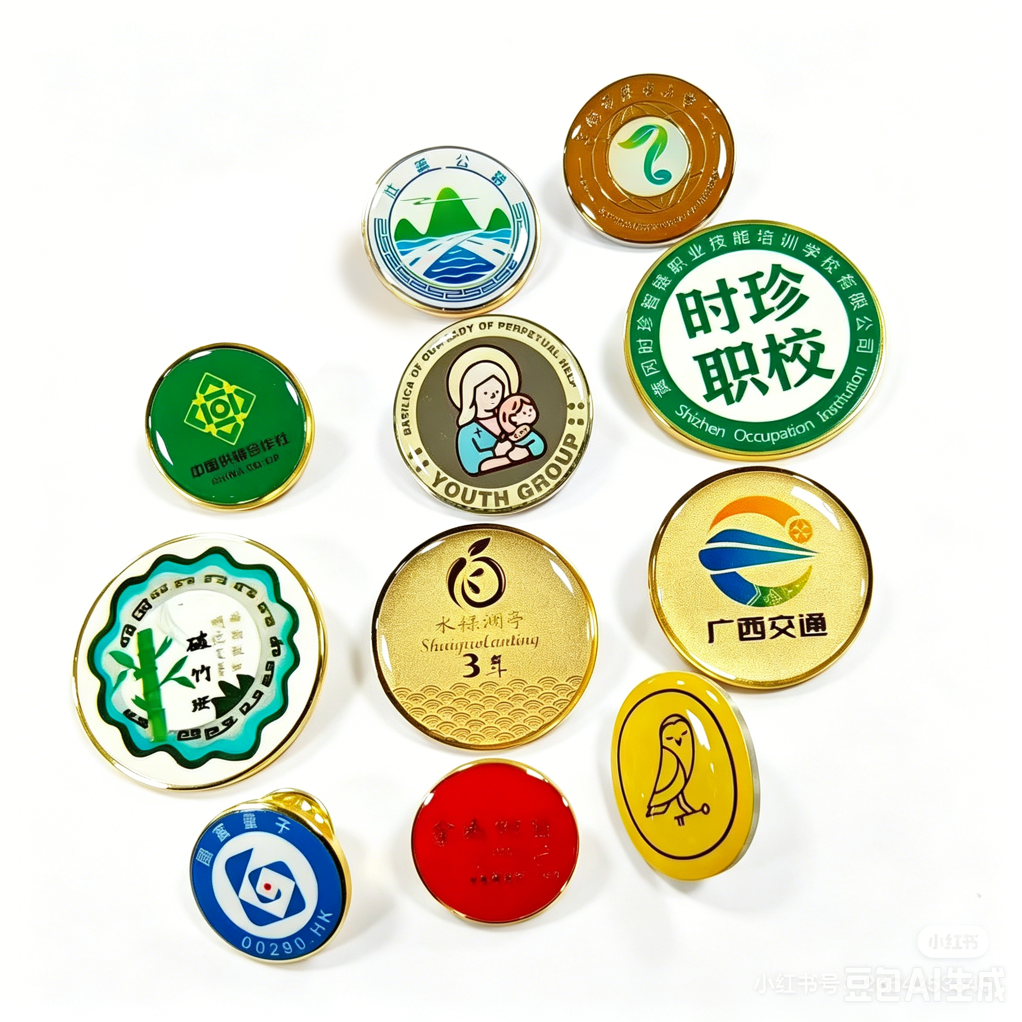 Epoxy Metal Pin