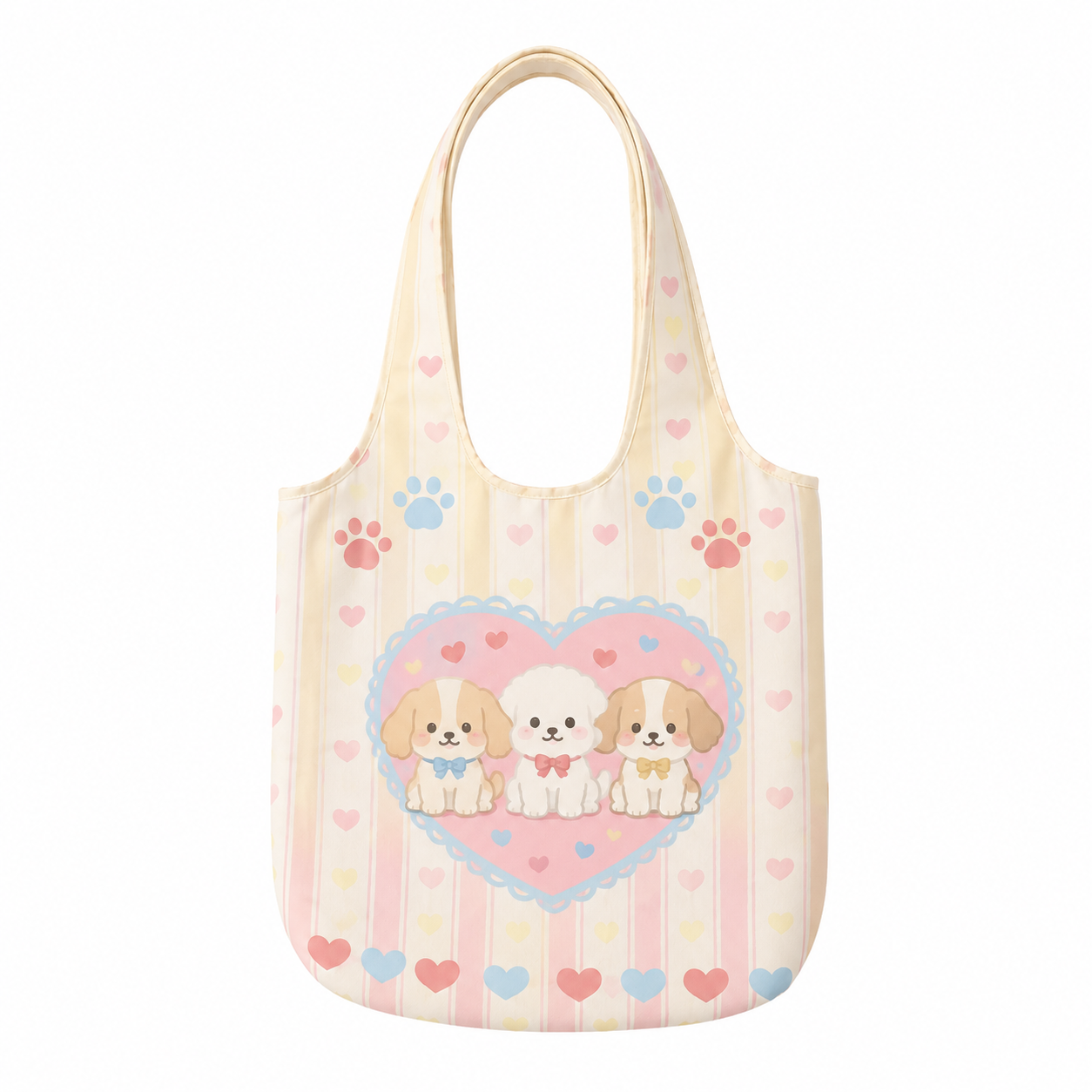 Dog Print Shopping Bag