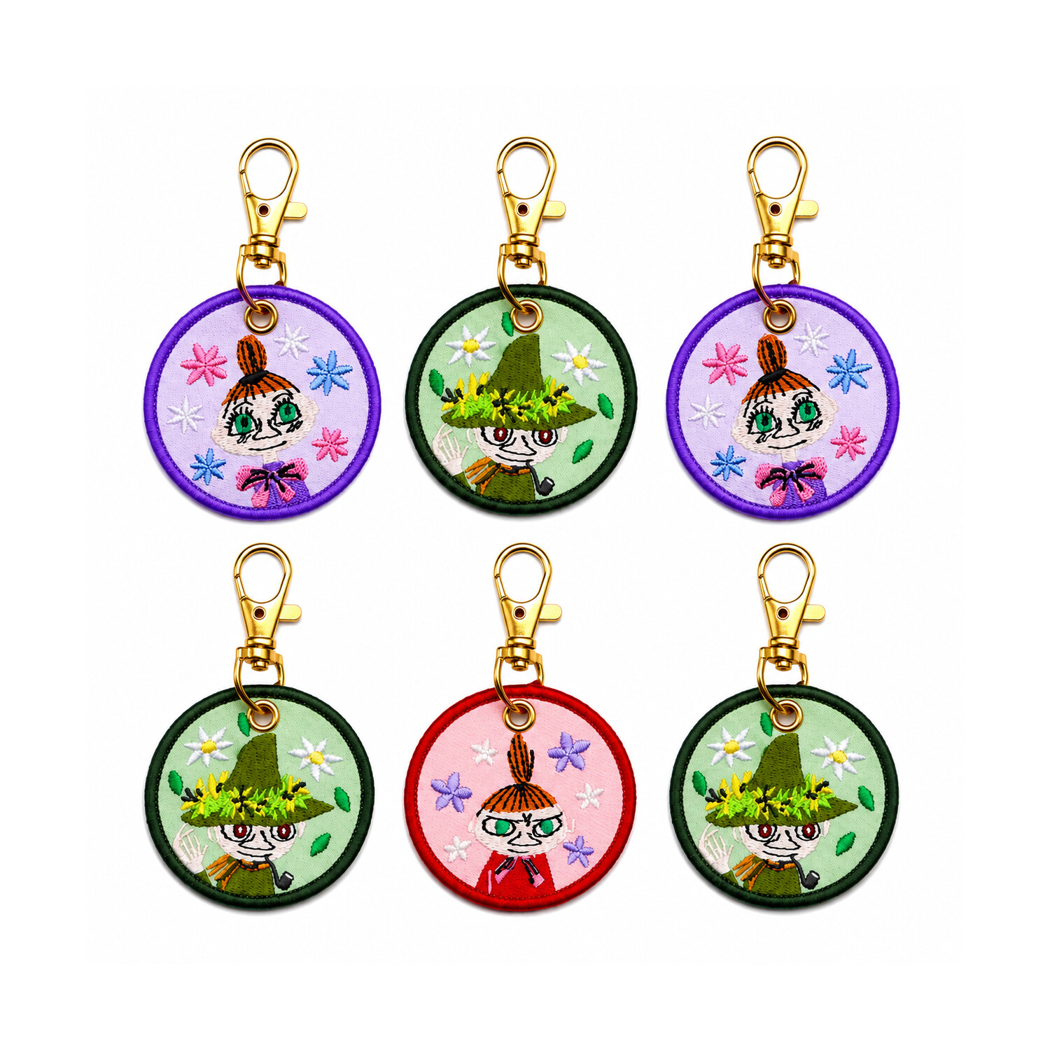 Embroidered Keychain