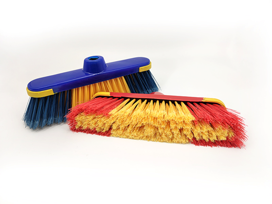 Multicolor Board Sweeper - Blue and Yellow Dual-Tone Edition