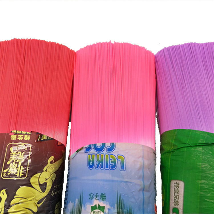 Gradient Plastic Bristle Broom Head