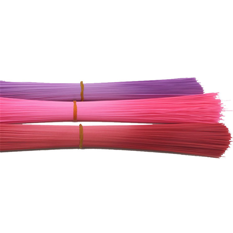 Multicolor Plastic Bristle Broom Head
