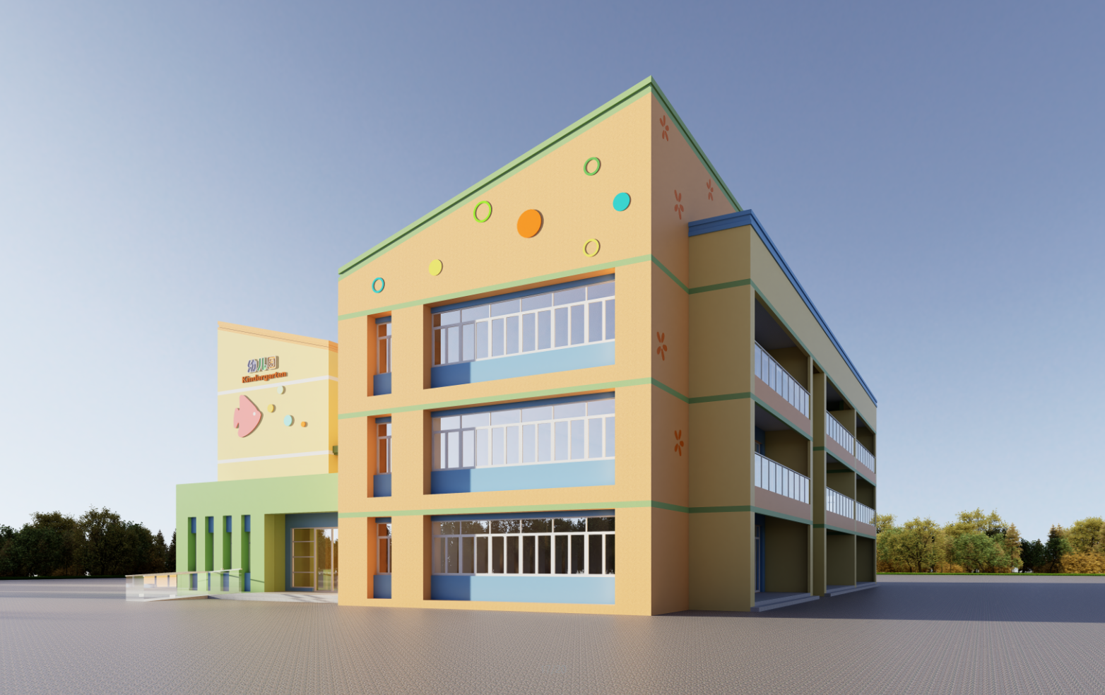 泉州晋江 3900㎡小学改造扩建