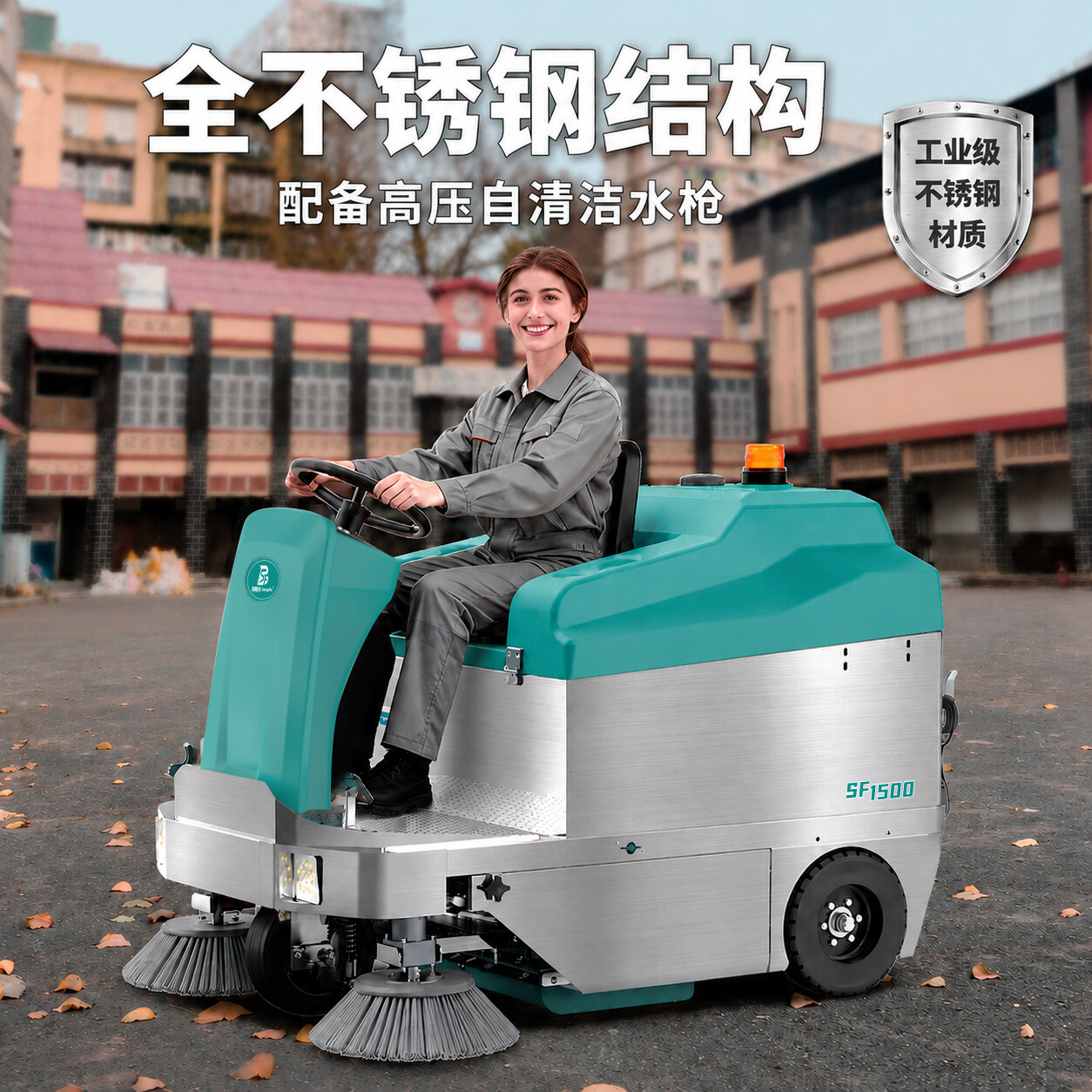 SF-1500 中大型驾驶式扫地机