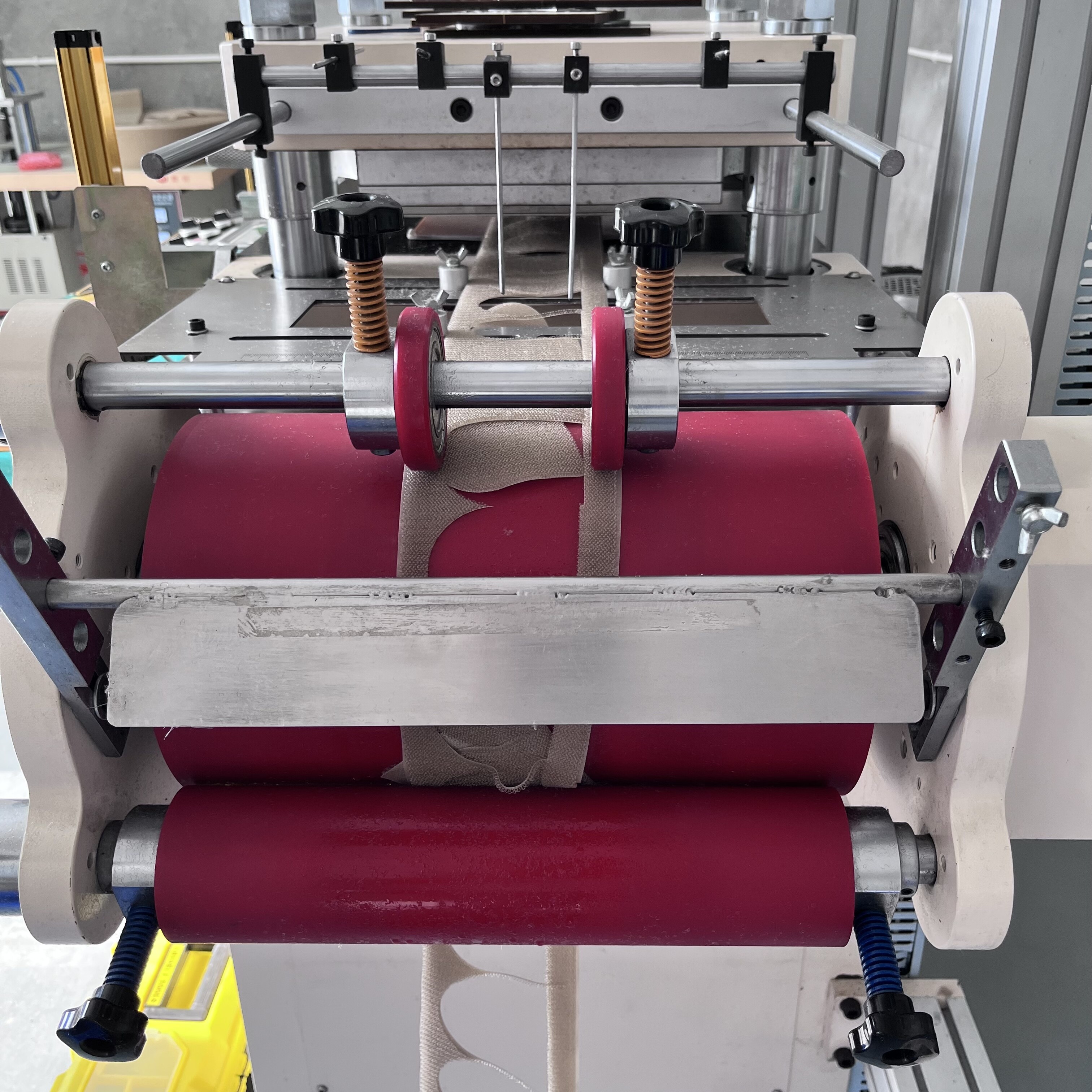 Custom-cut Velcro