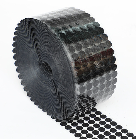 Dot-backing hook-and-loop fastener