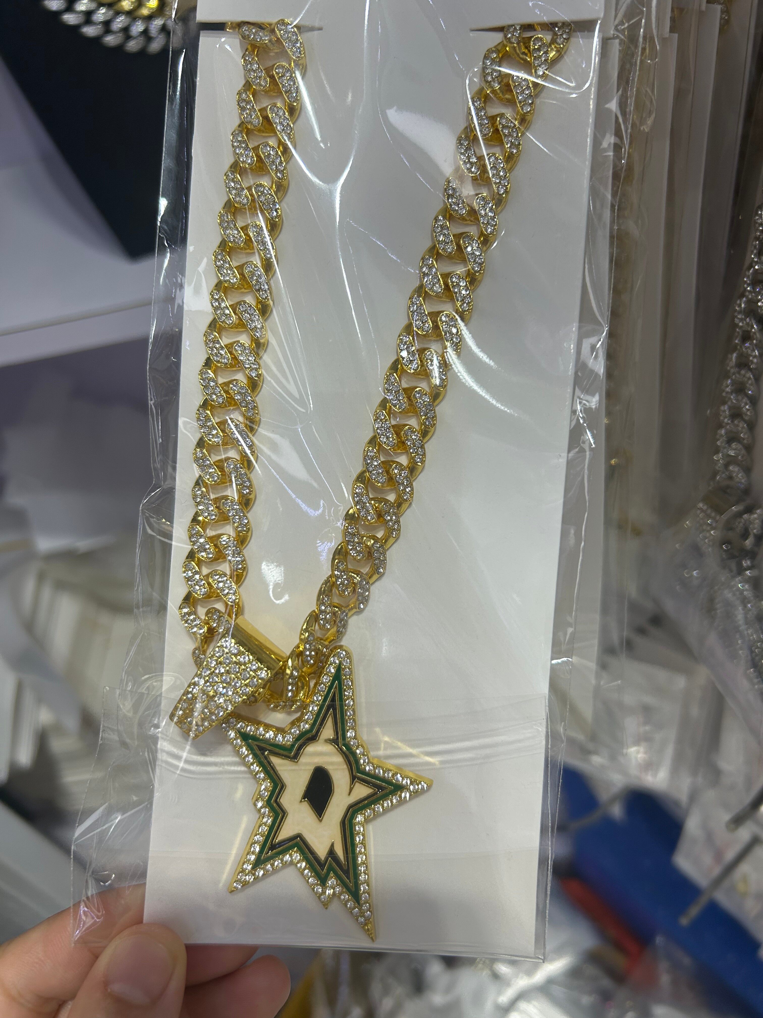 Men's alloy hip-hop necklace