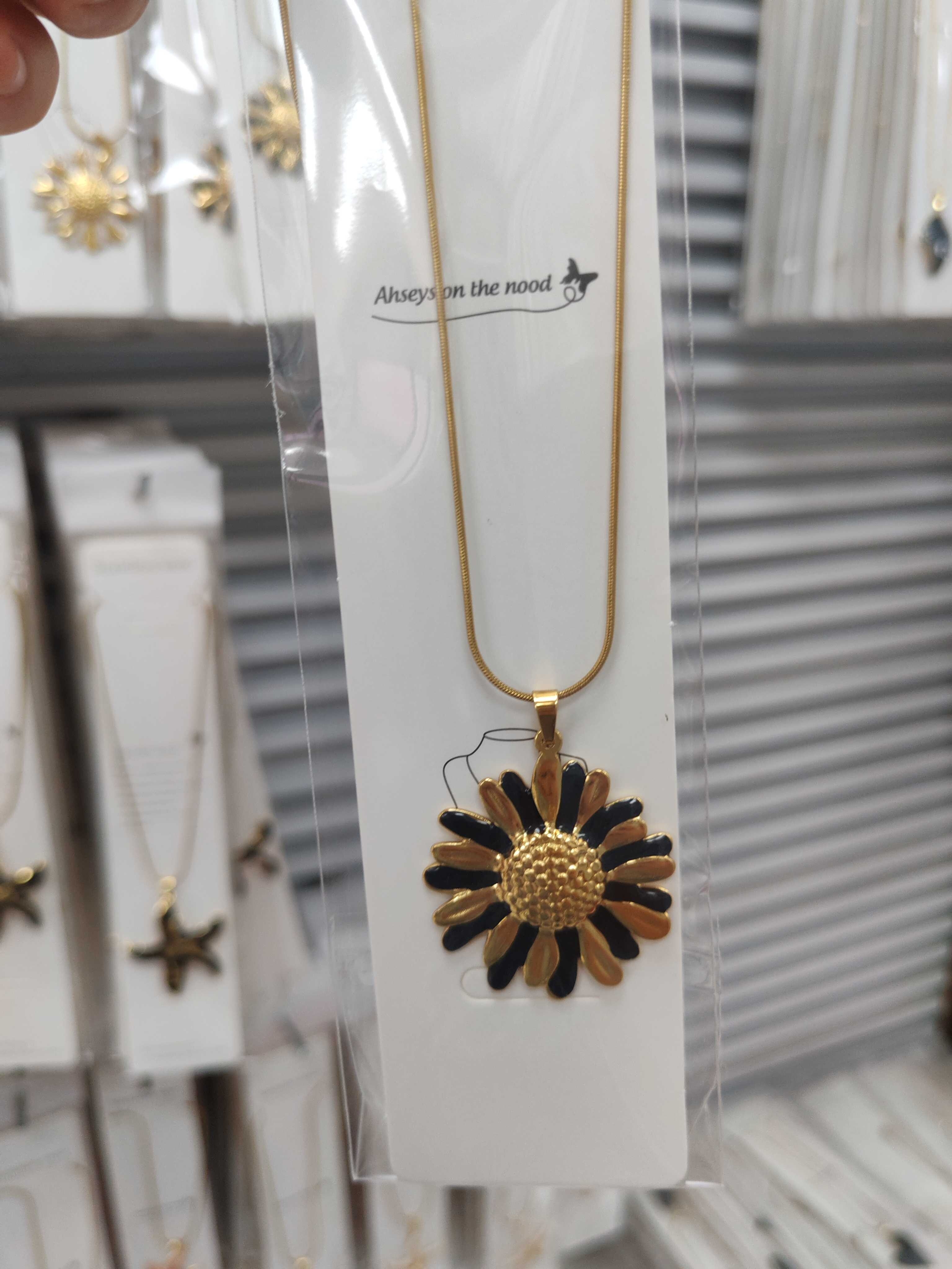 Stainless steel oil dripping necklace