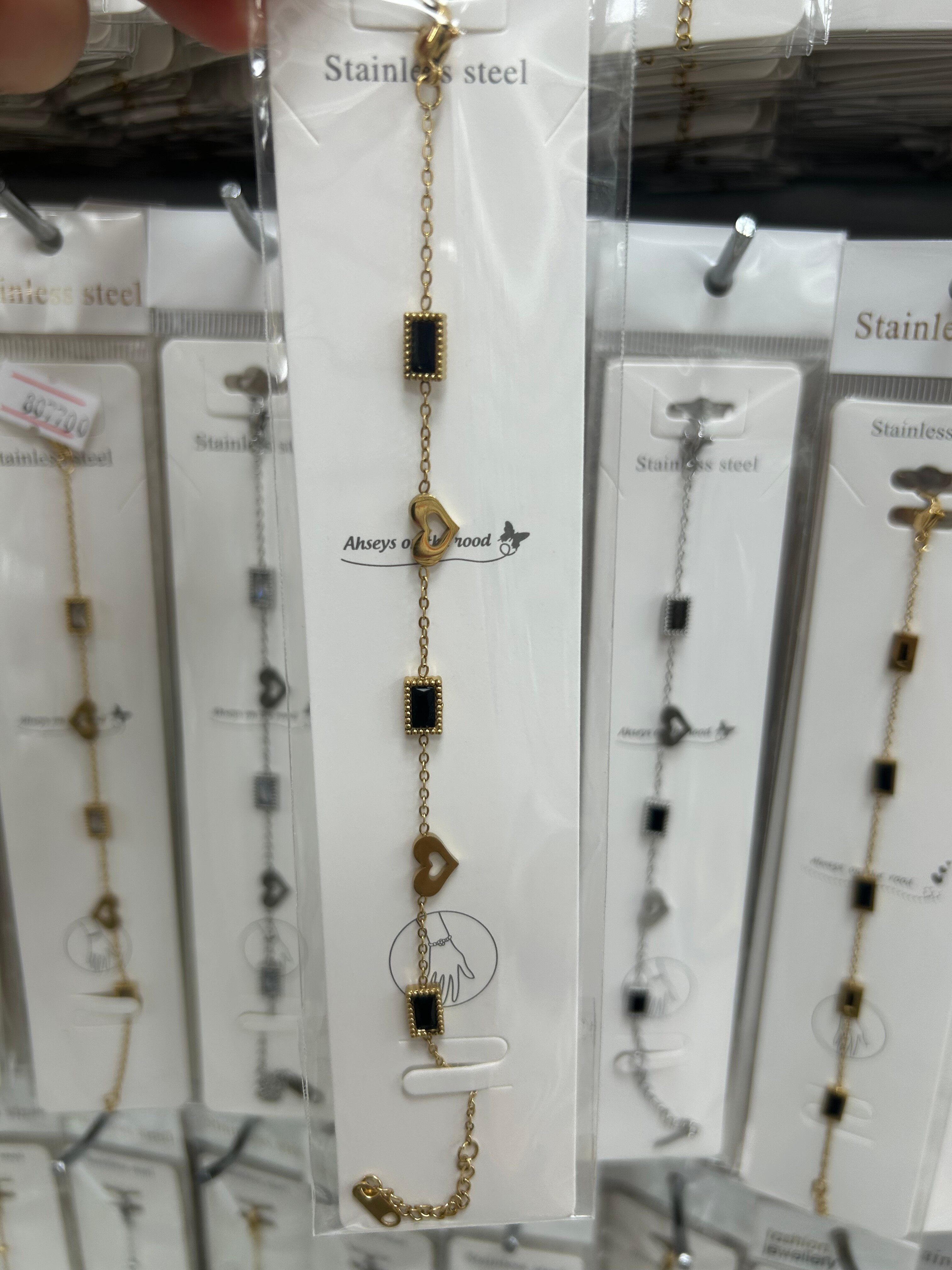18k gold stainless steel non fading bracelet