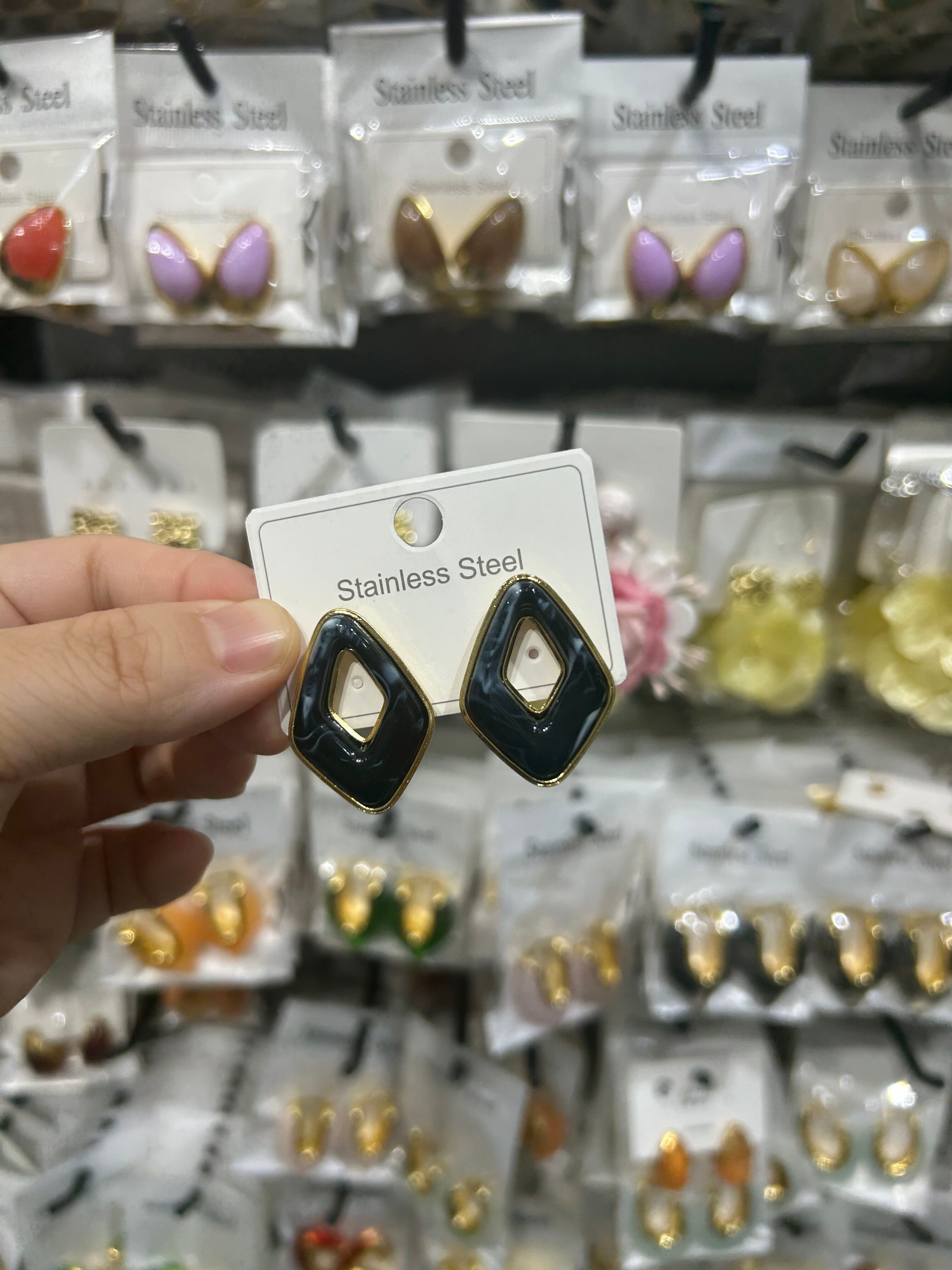 Resin earrings