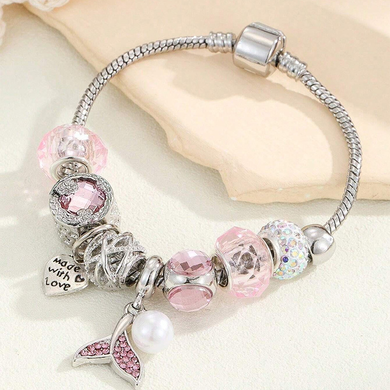 Pandora Bracelet, Beaded Bangles sku-10-10