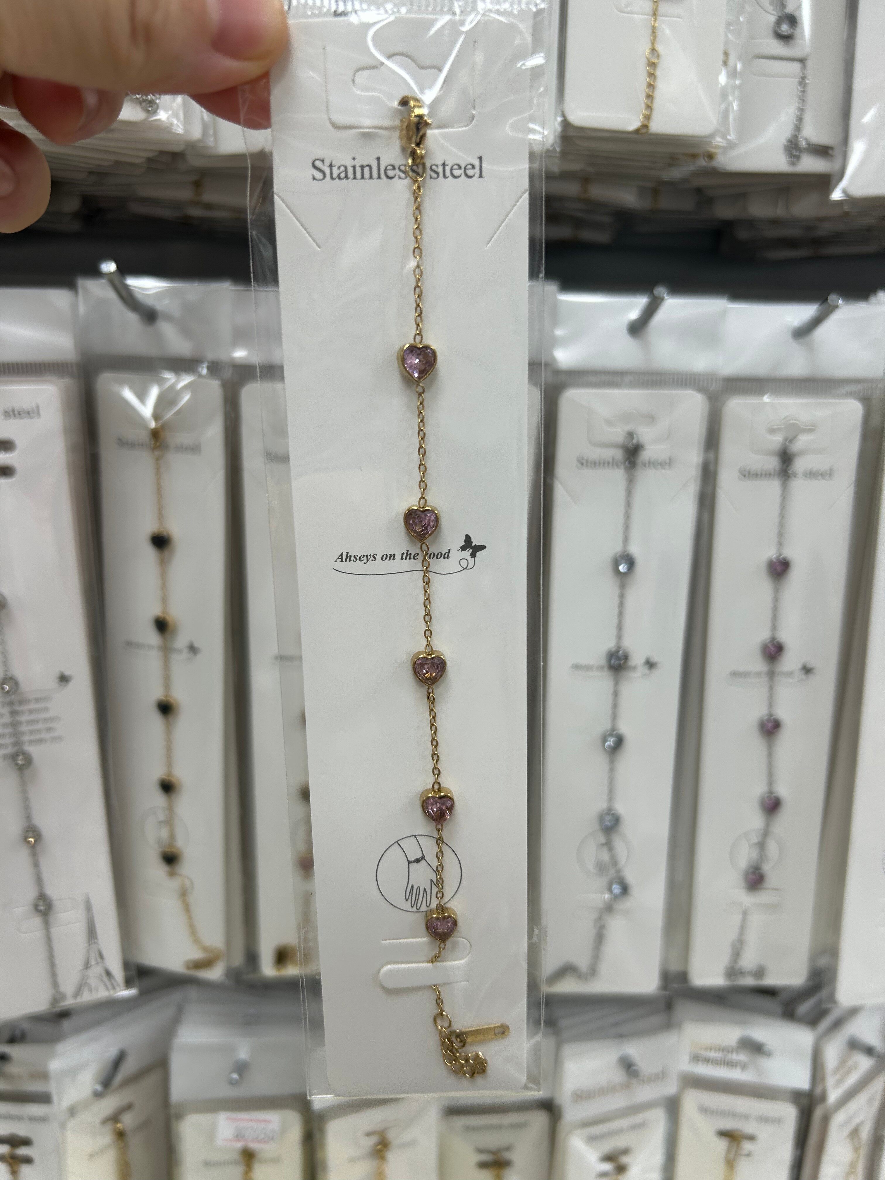 18k gold stainless steel non fading bracelet