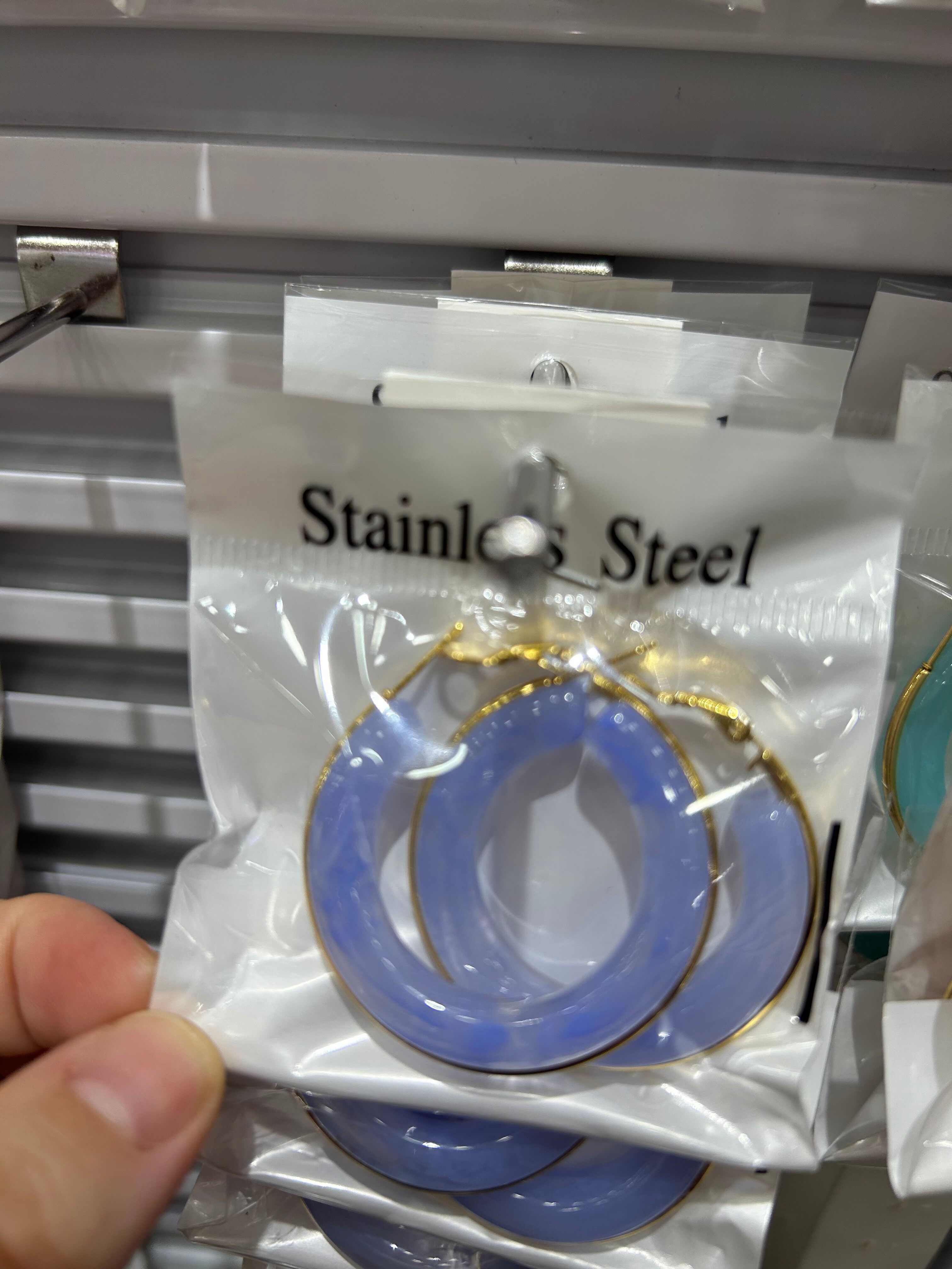 Resin earrings