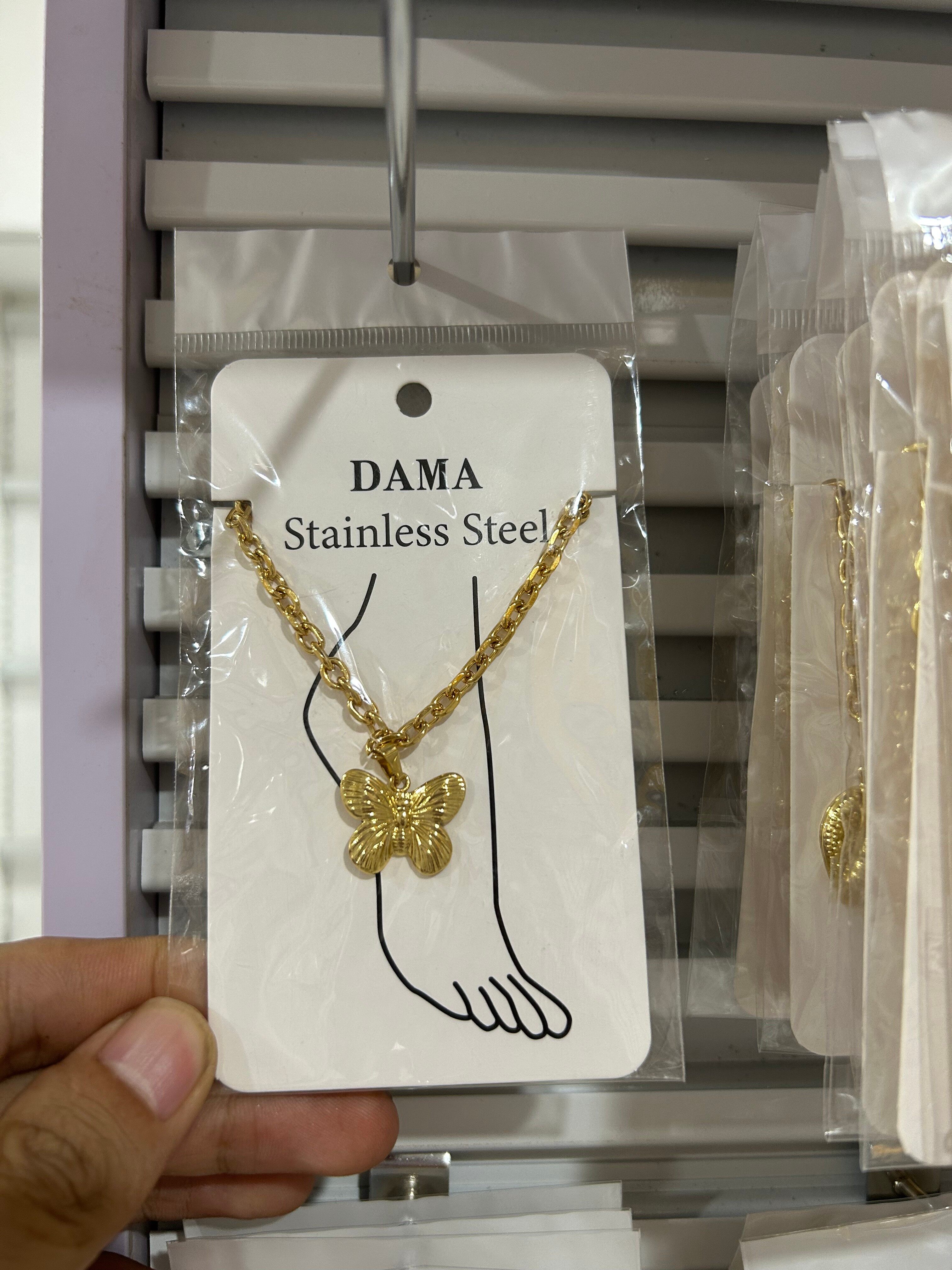 Stainless steel ankle chain
