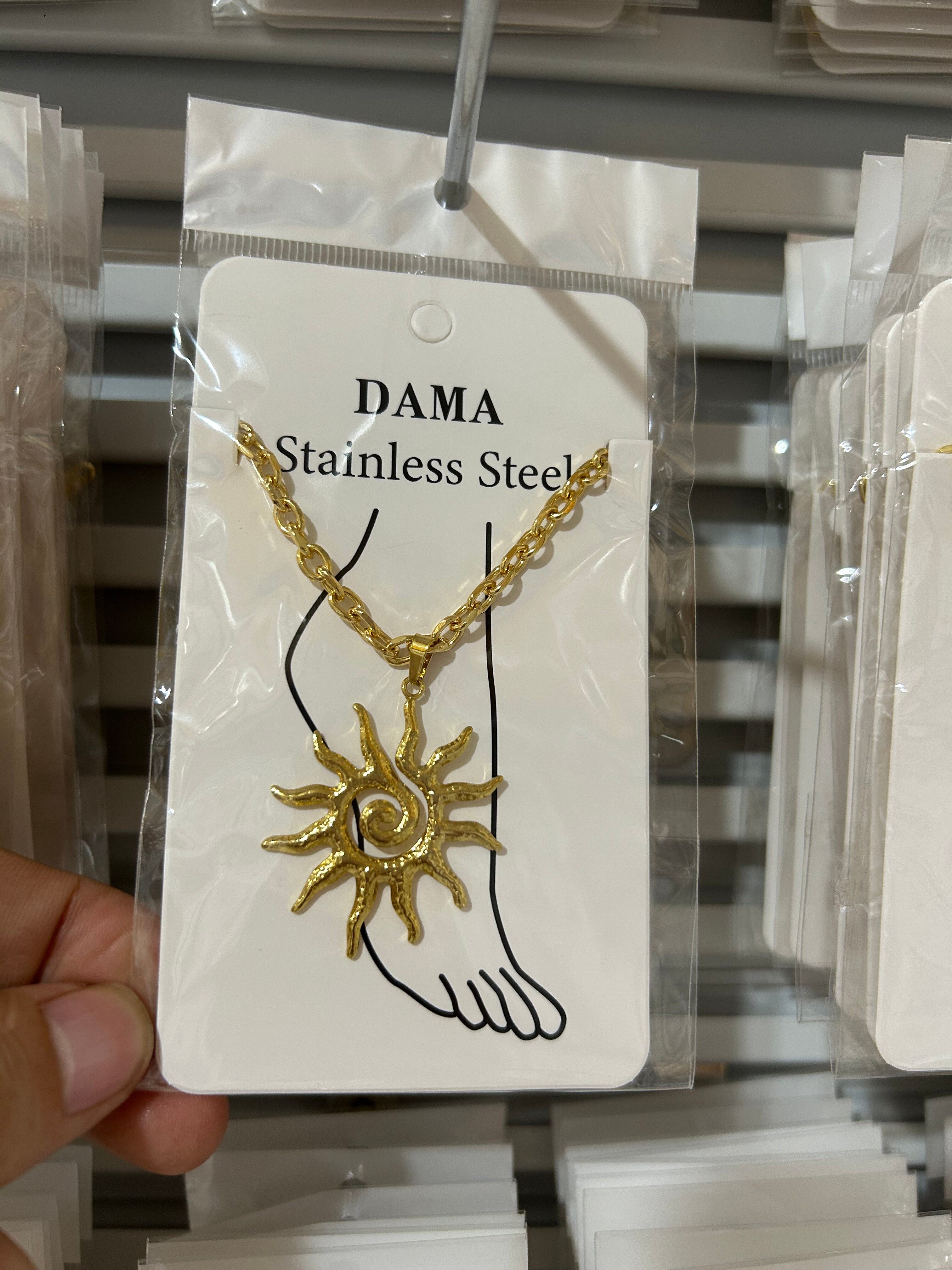 Stainless steel ankle chain