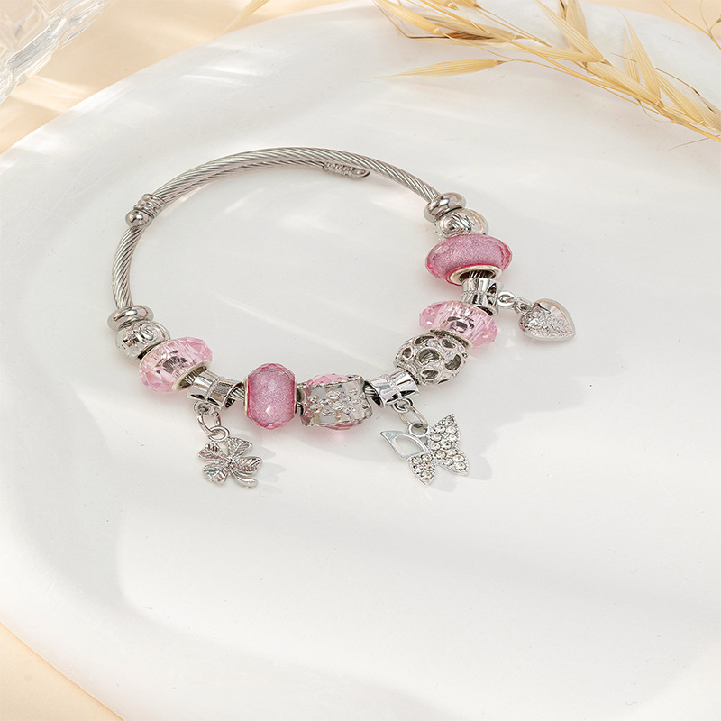 Pandora Bracelet, Beaded Bangles sku-16-14