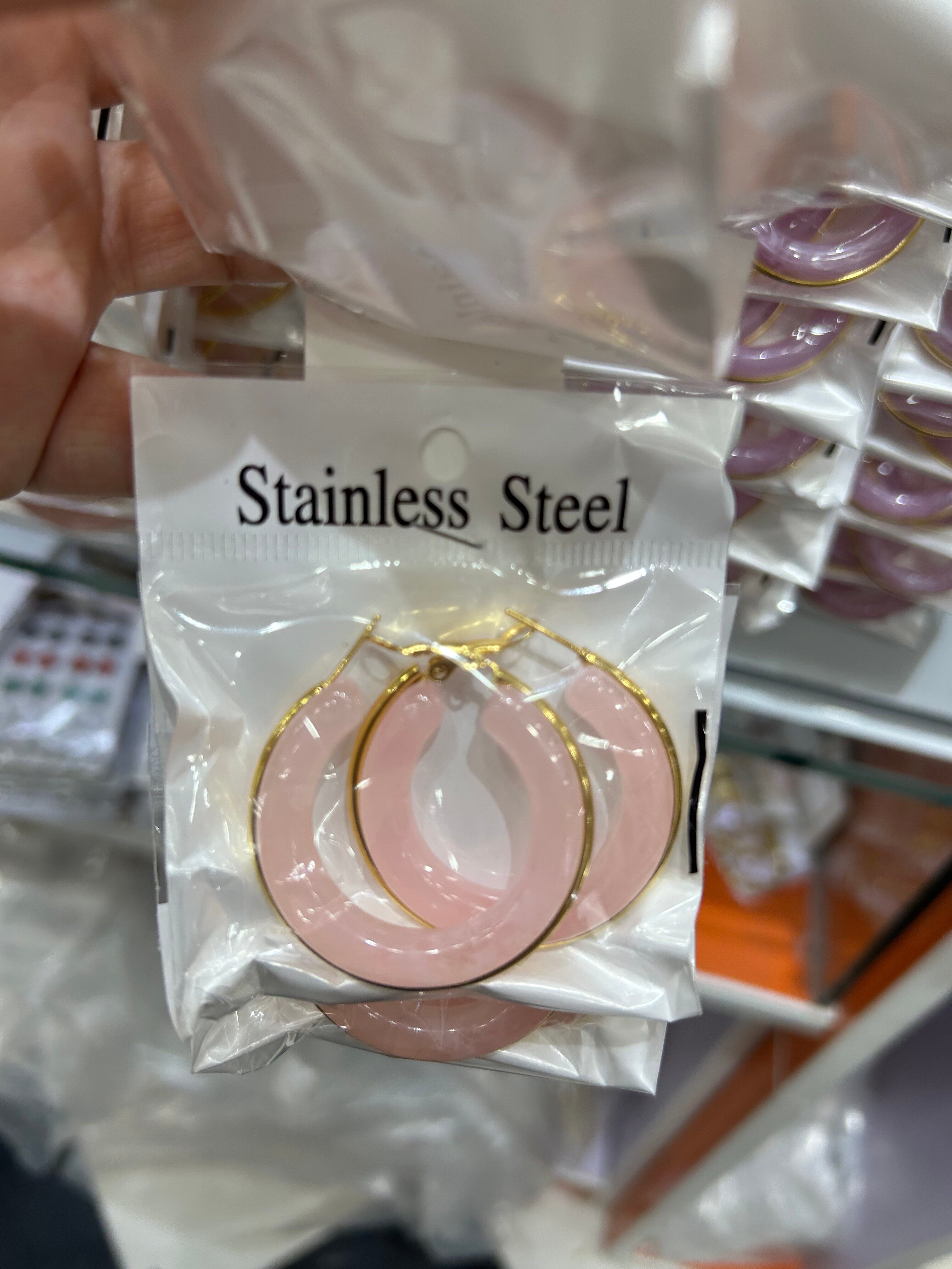 Resin earrings