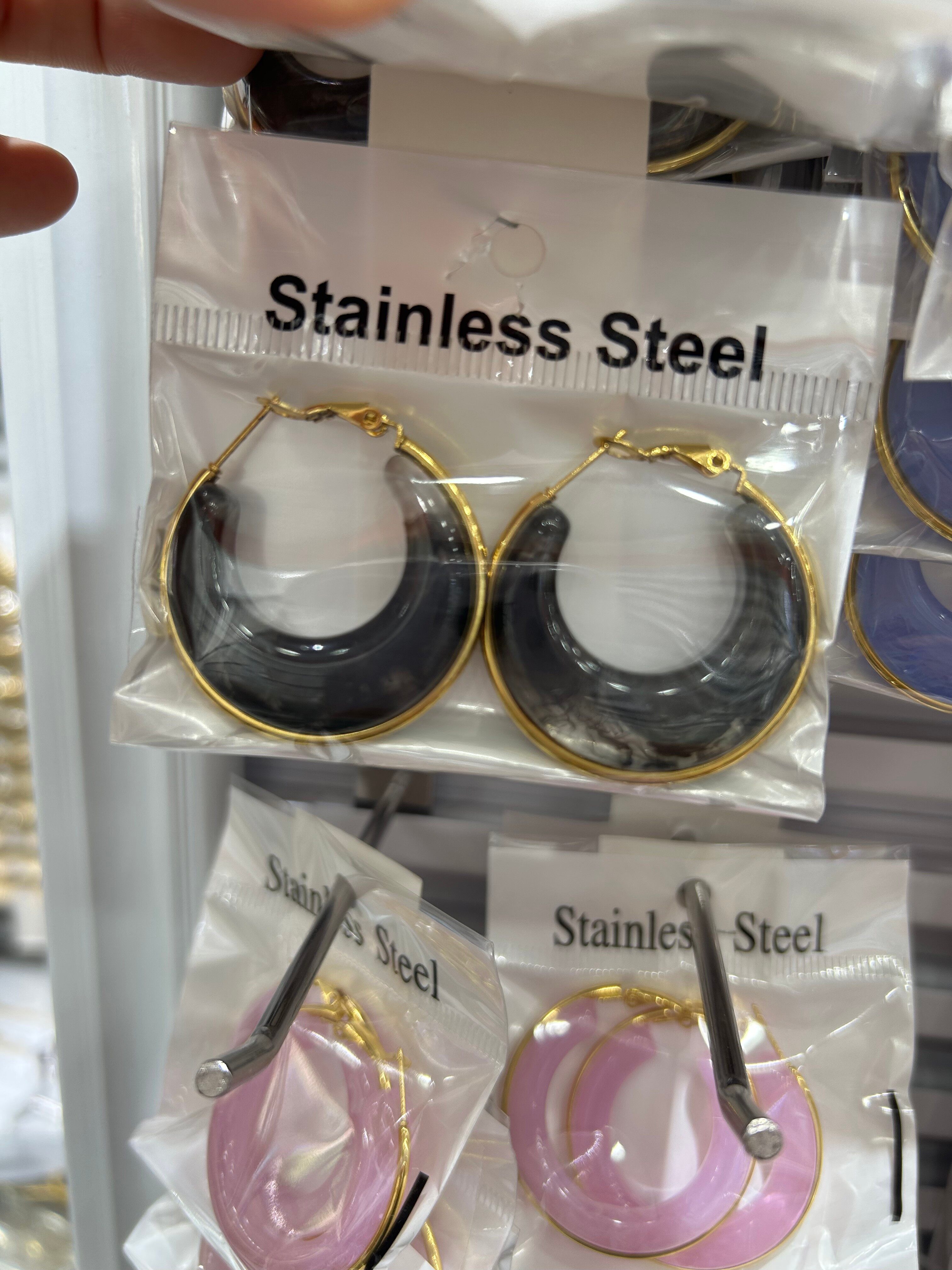 Resin earrings