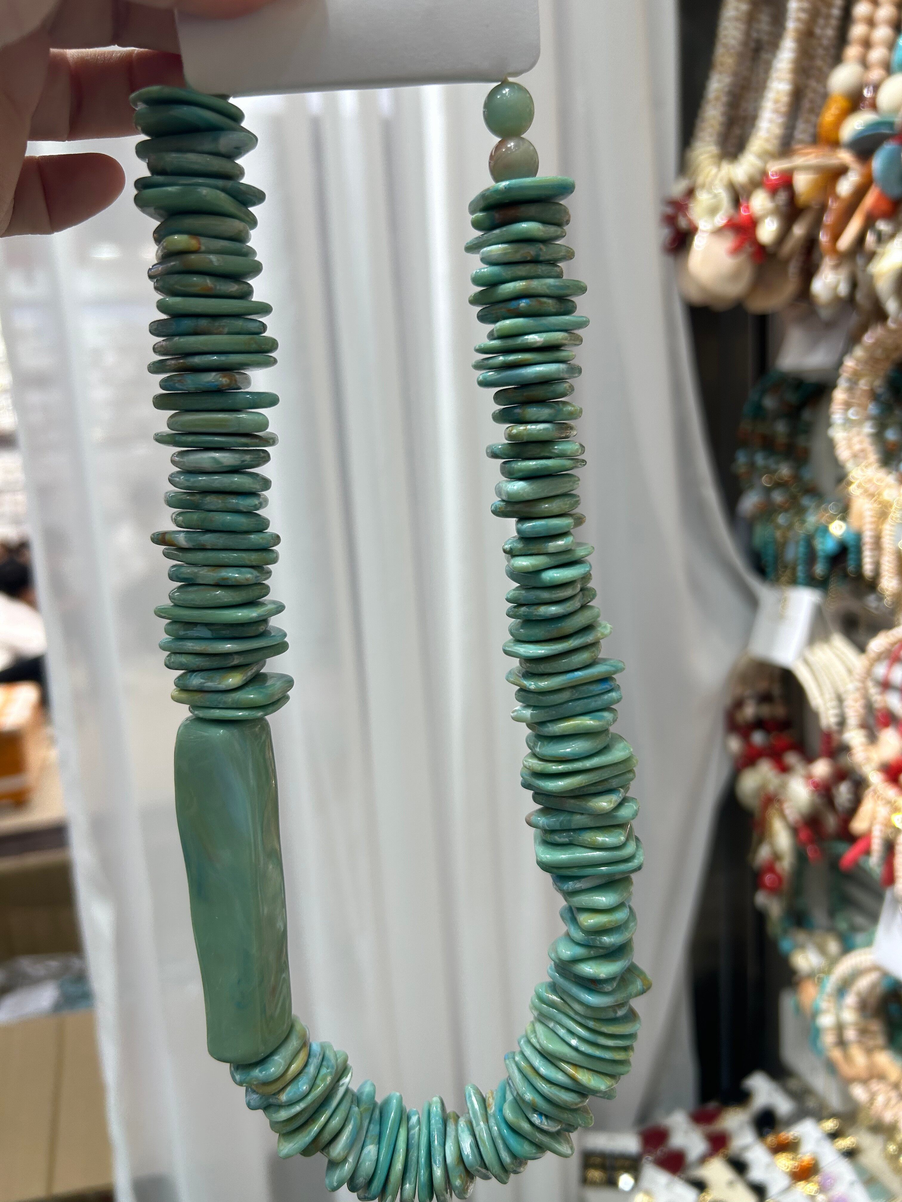 Bohemian style collarbone necklace