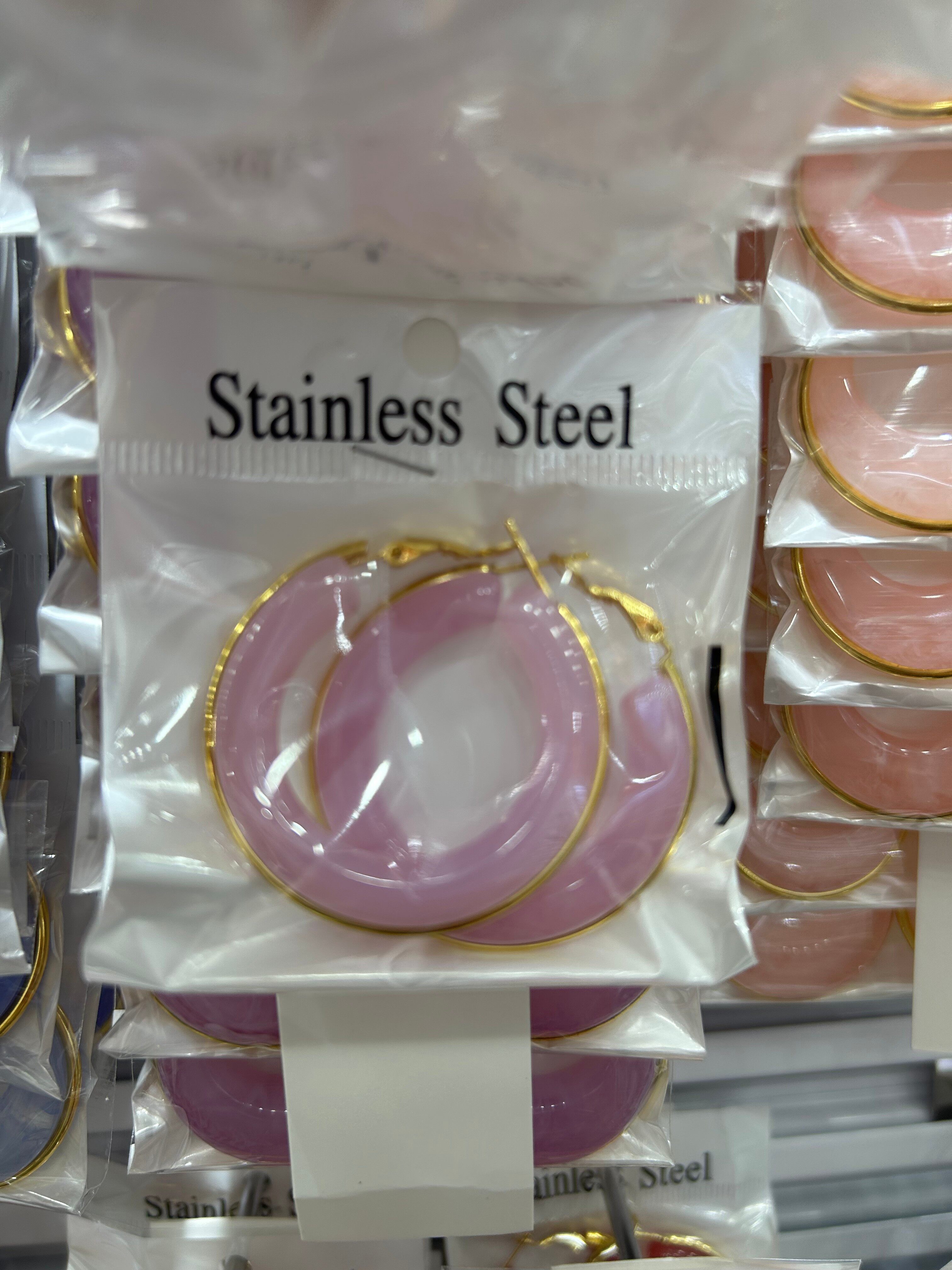 Resin earrings