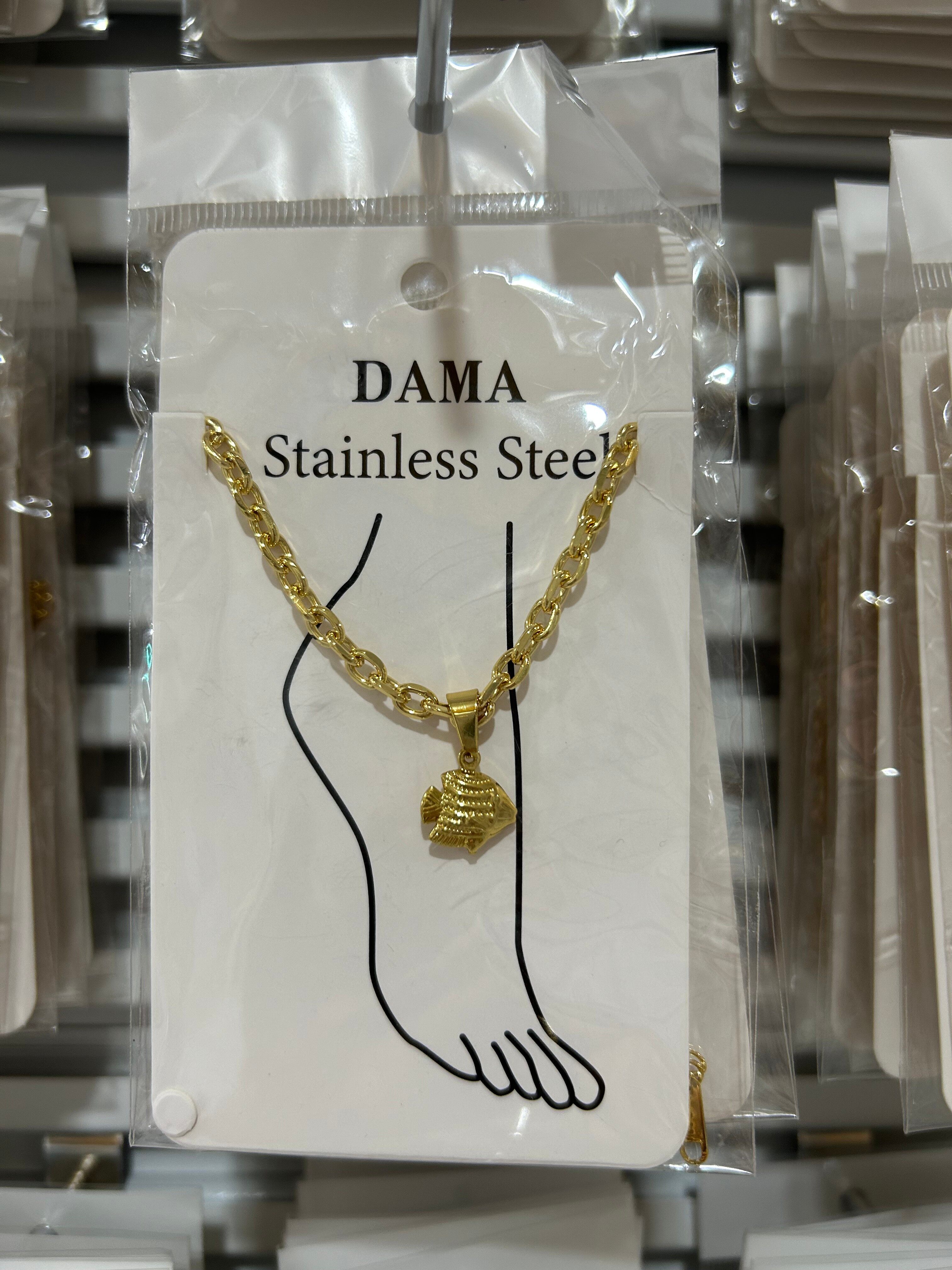 Stainless steel ankle chain