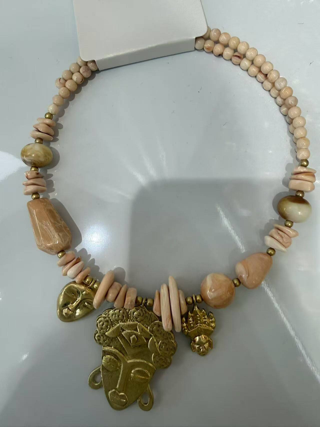 Bohemian style collarbone necklace