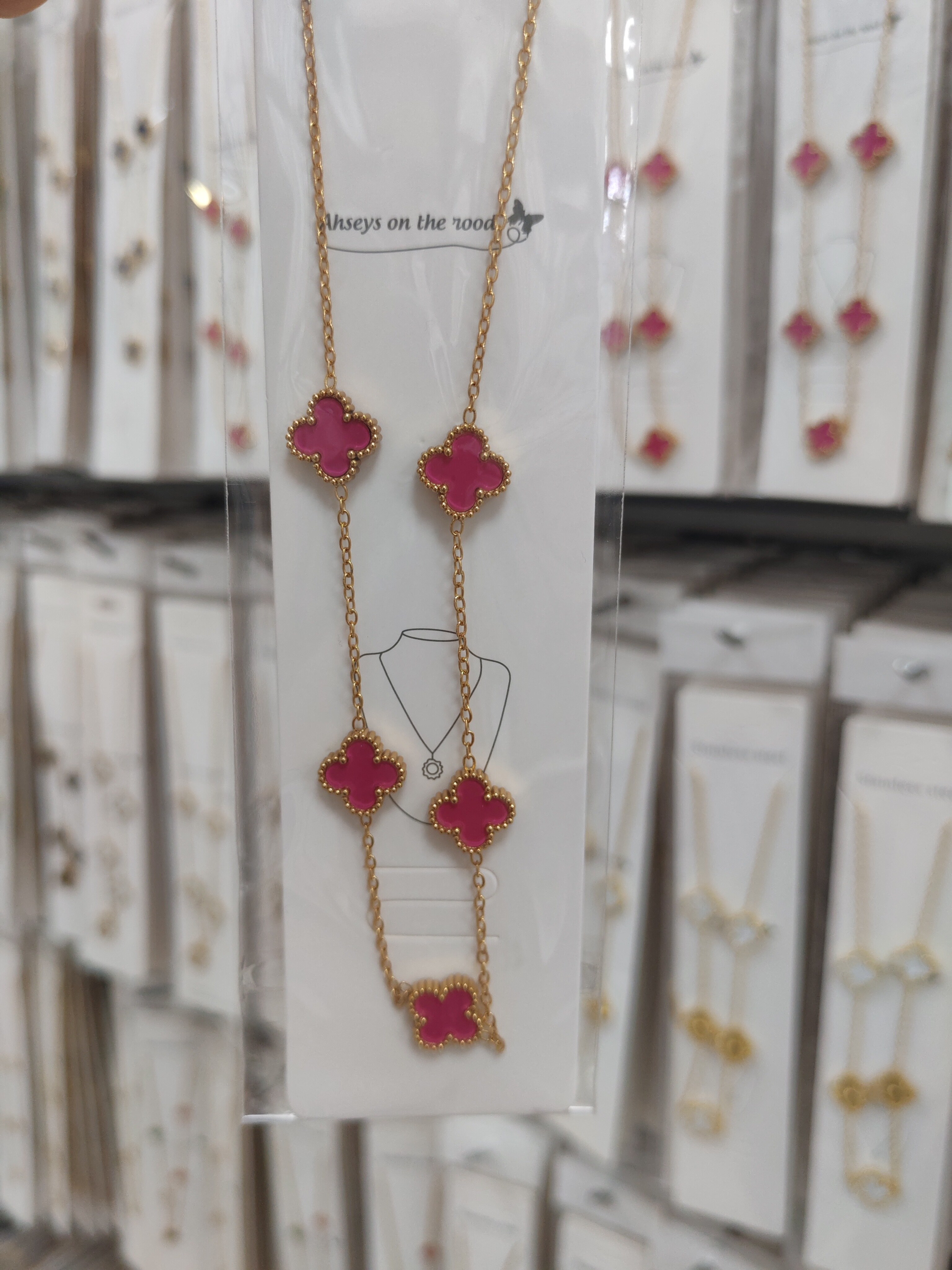 Fashionable stainless steel necklaces