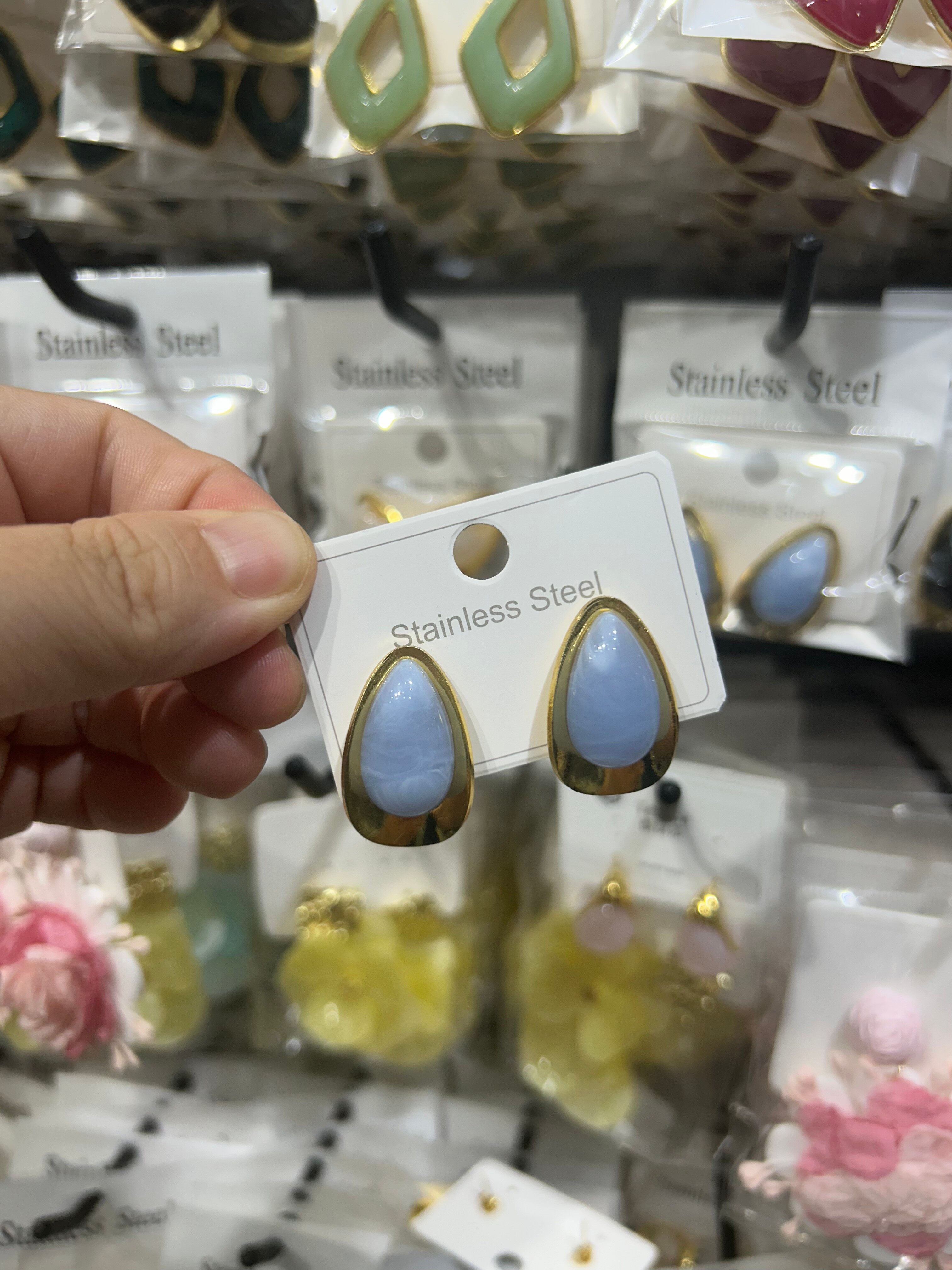 Resin earrings