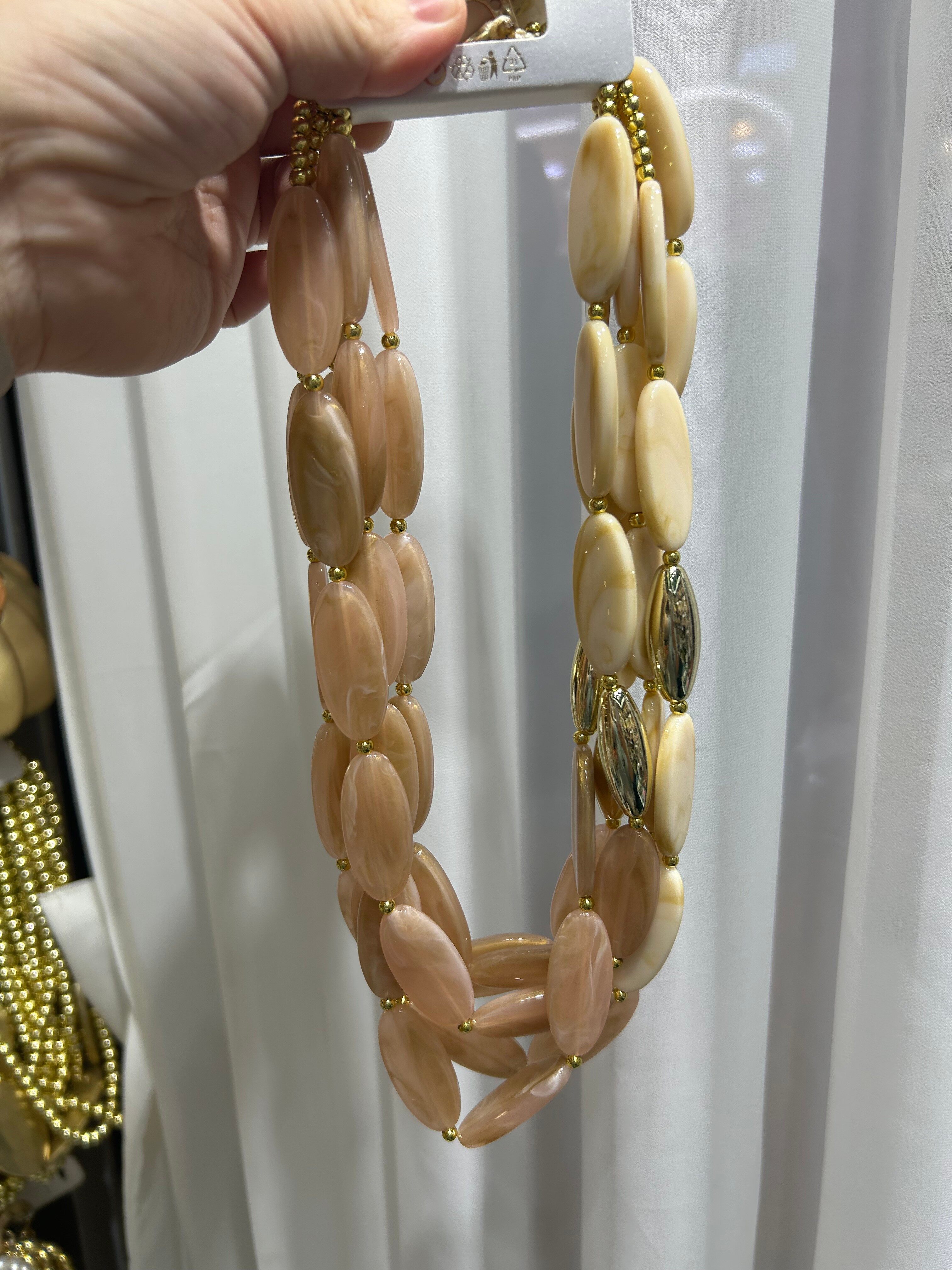 Bohemian style collarbone necklace
