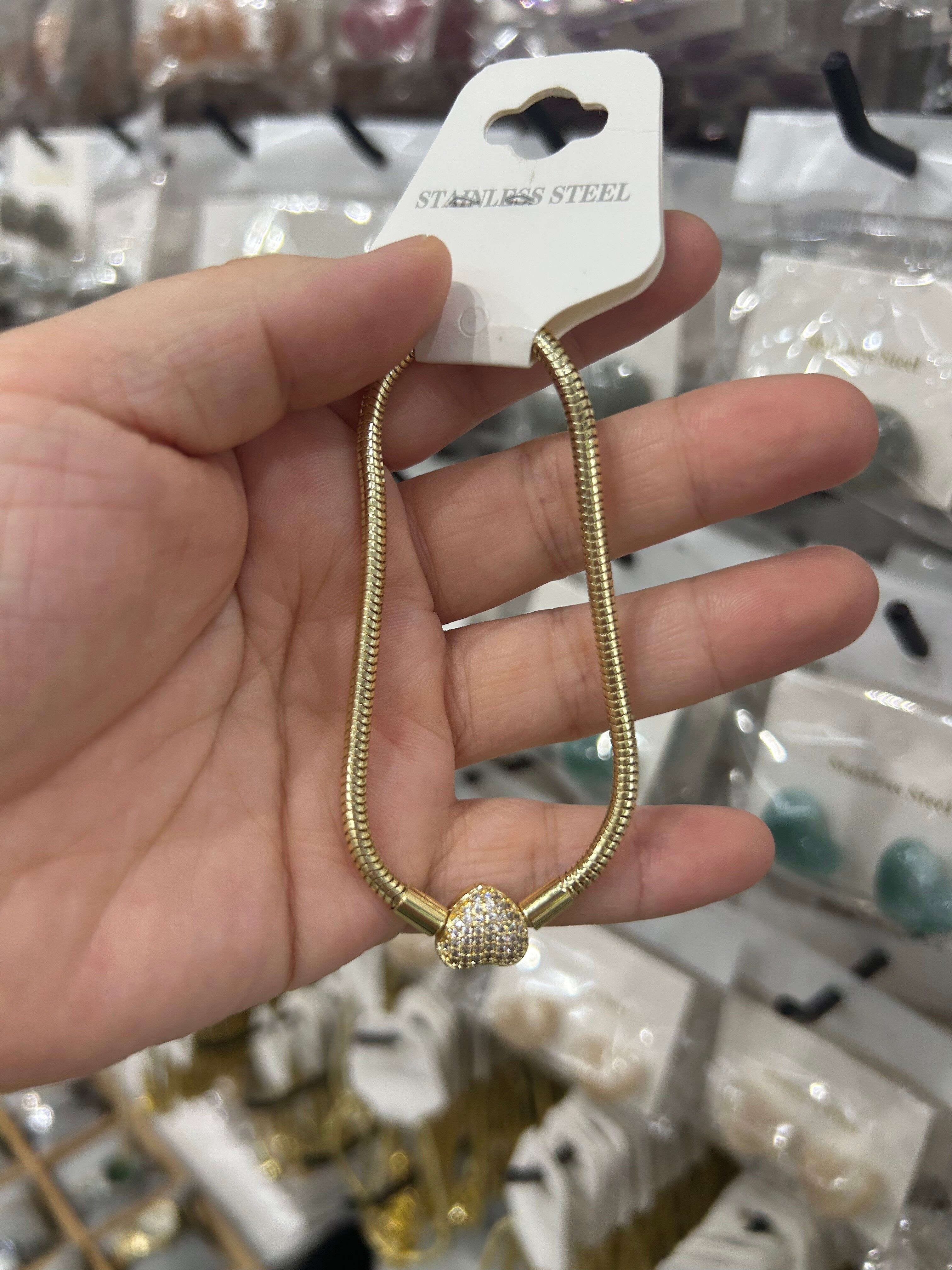 Stainless steel minimalist bracelet
