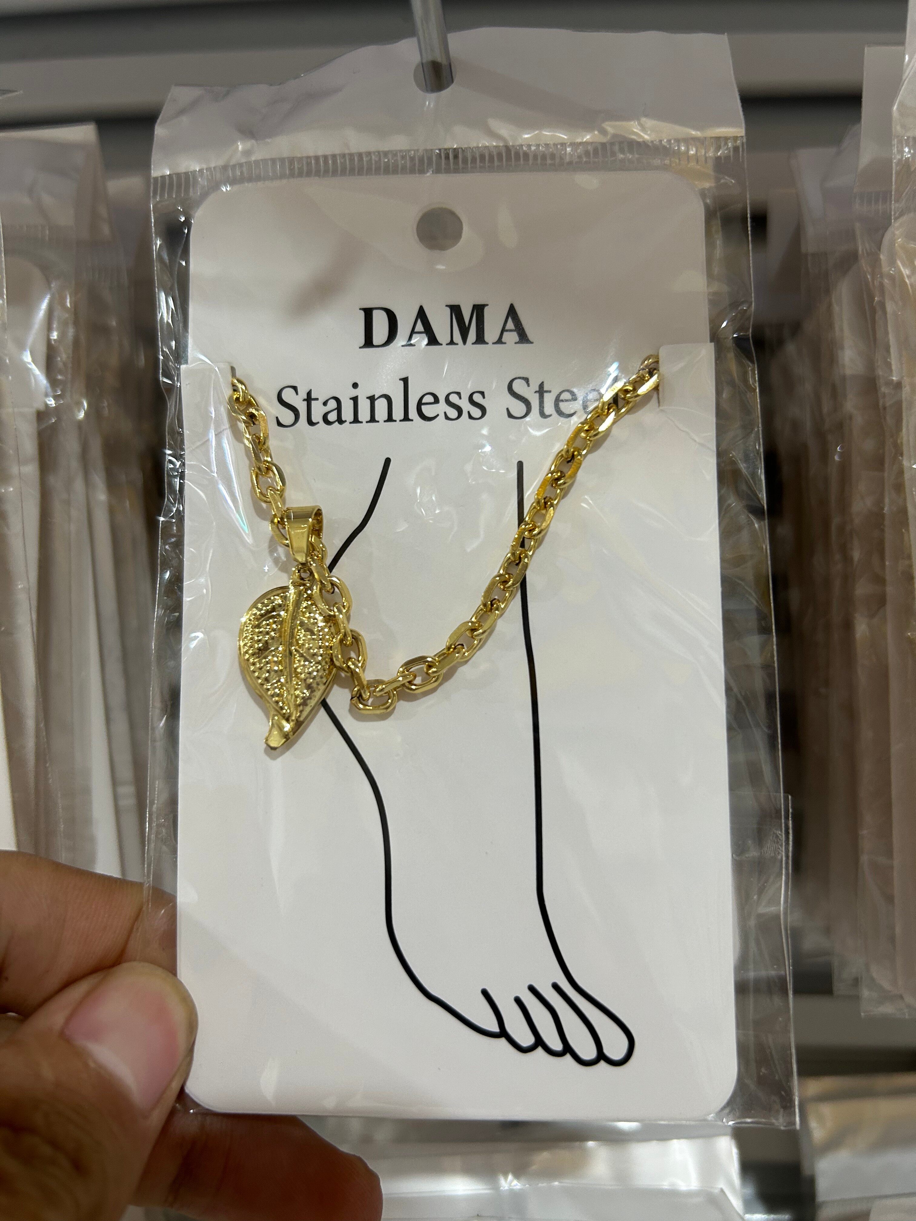 Stainless steel ankle chain