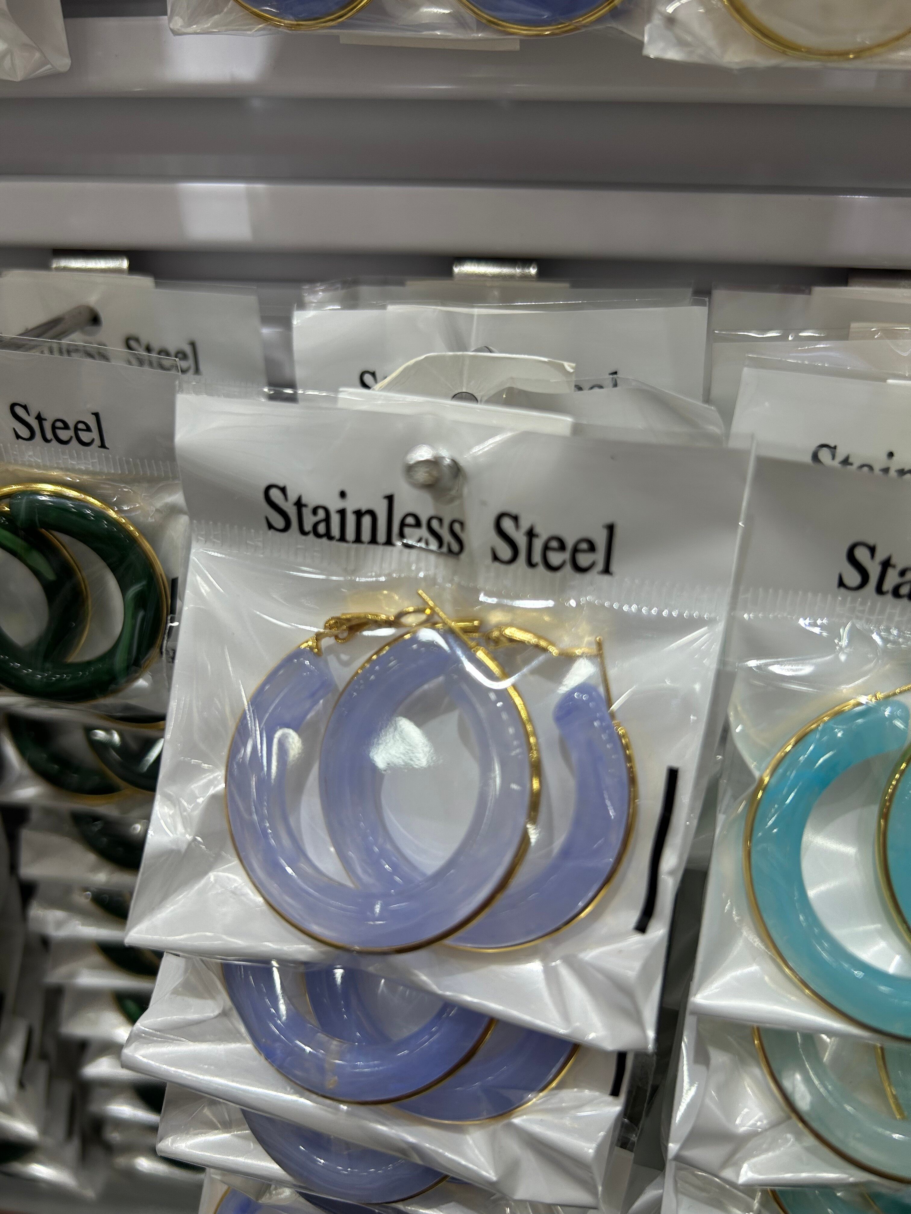 Resin earrings