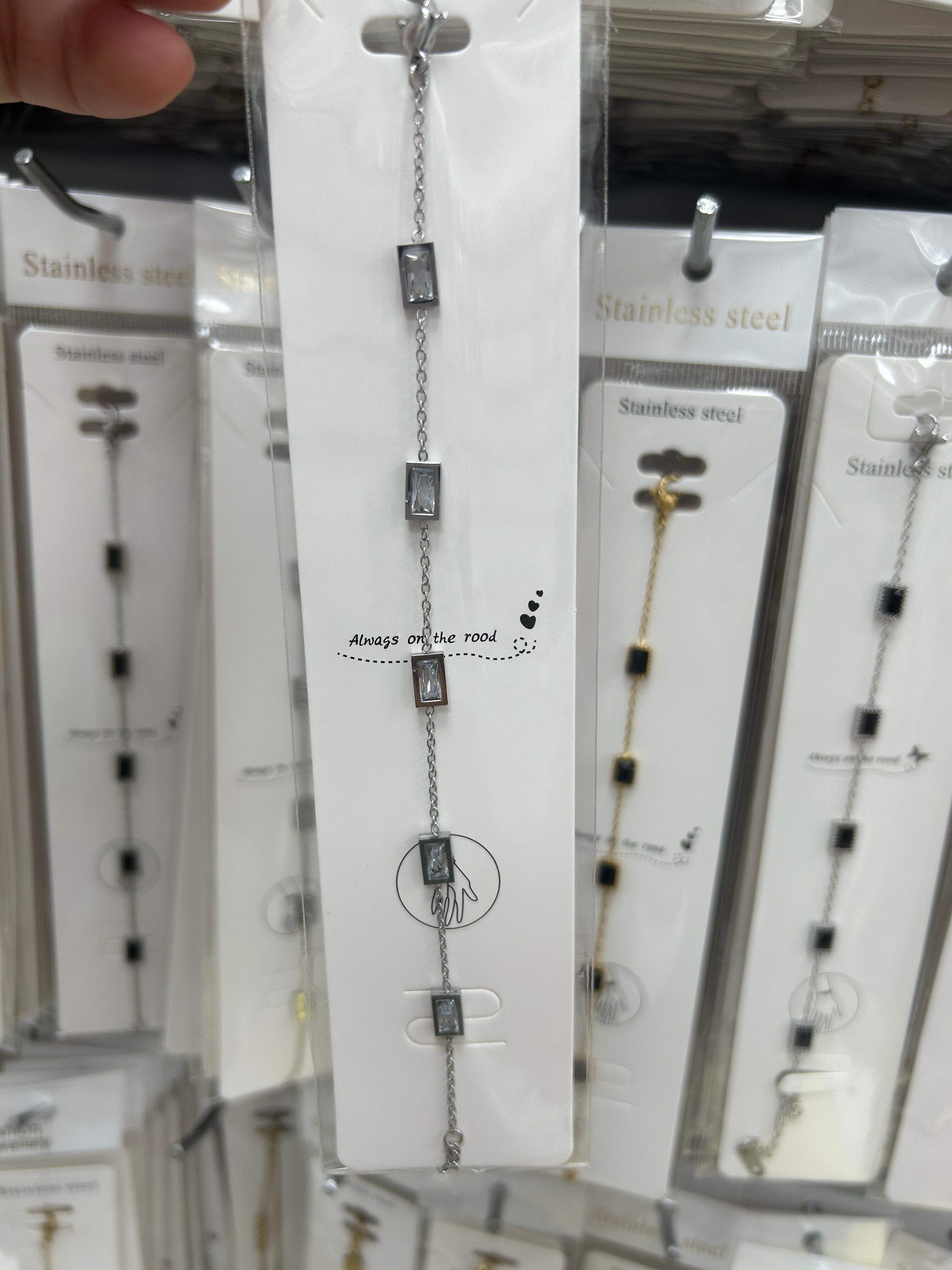 18k gold stainless steel non fading bracelet