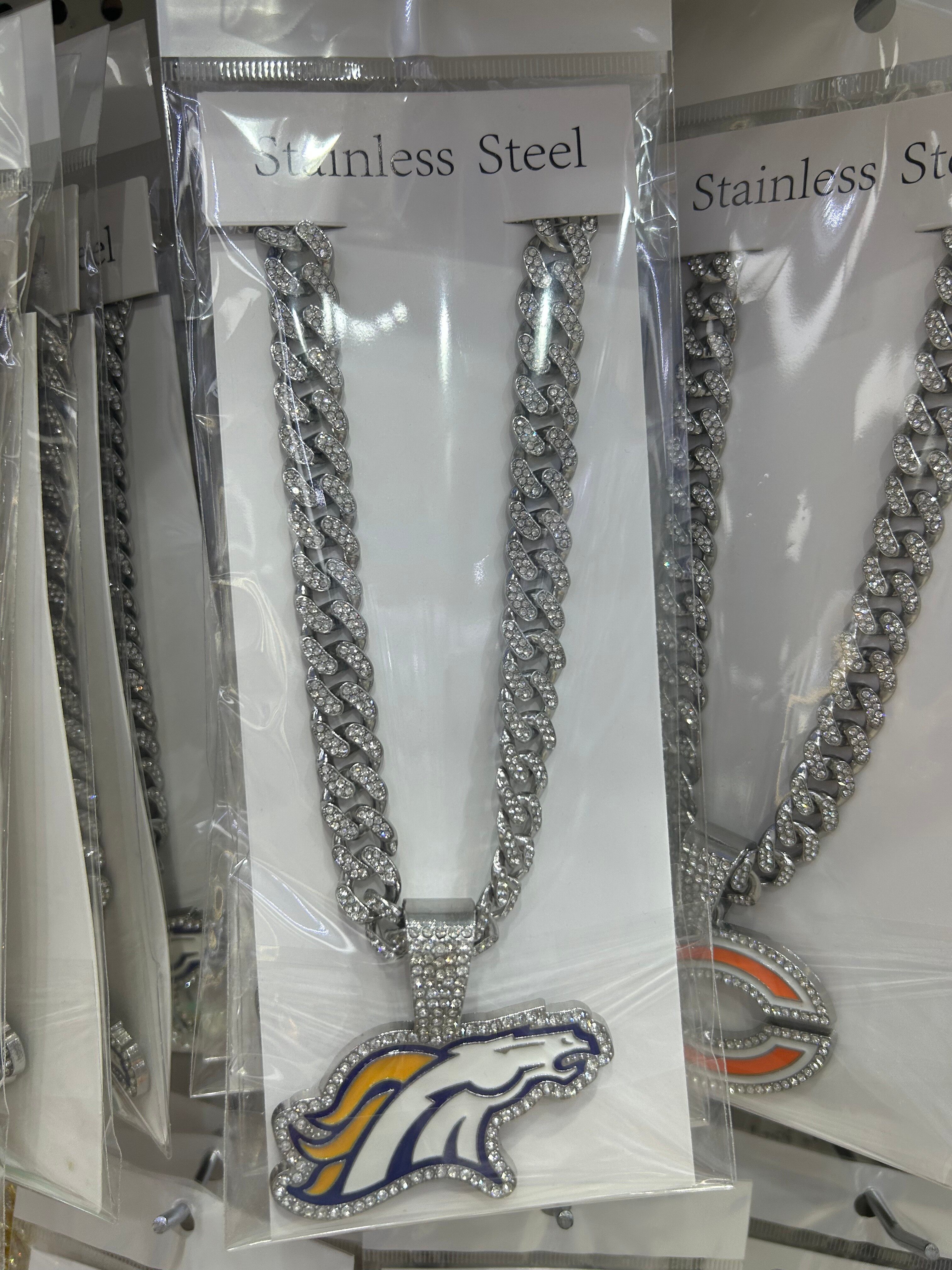 Men's alloy hip-hop necklace