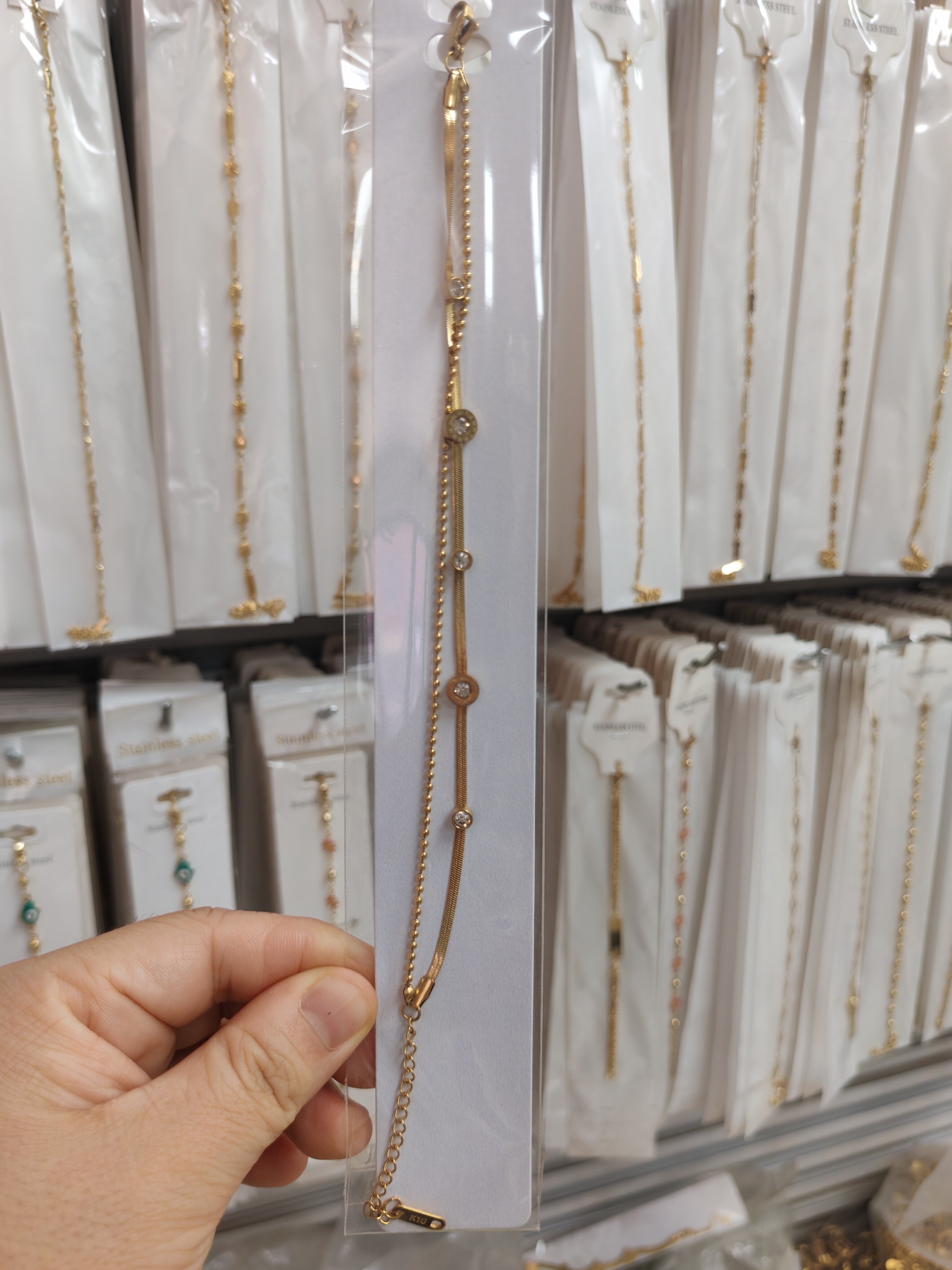 Stylish stainless steel bracelets A-06001