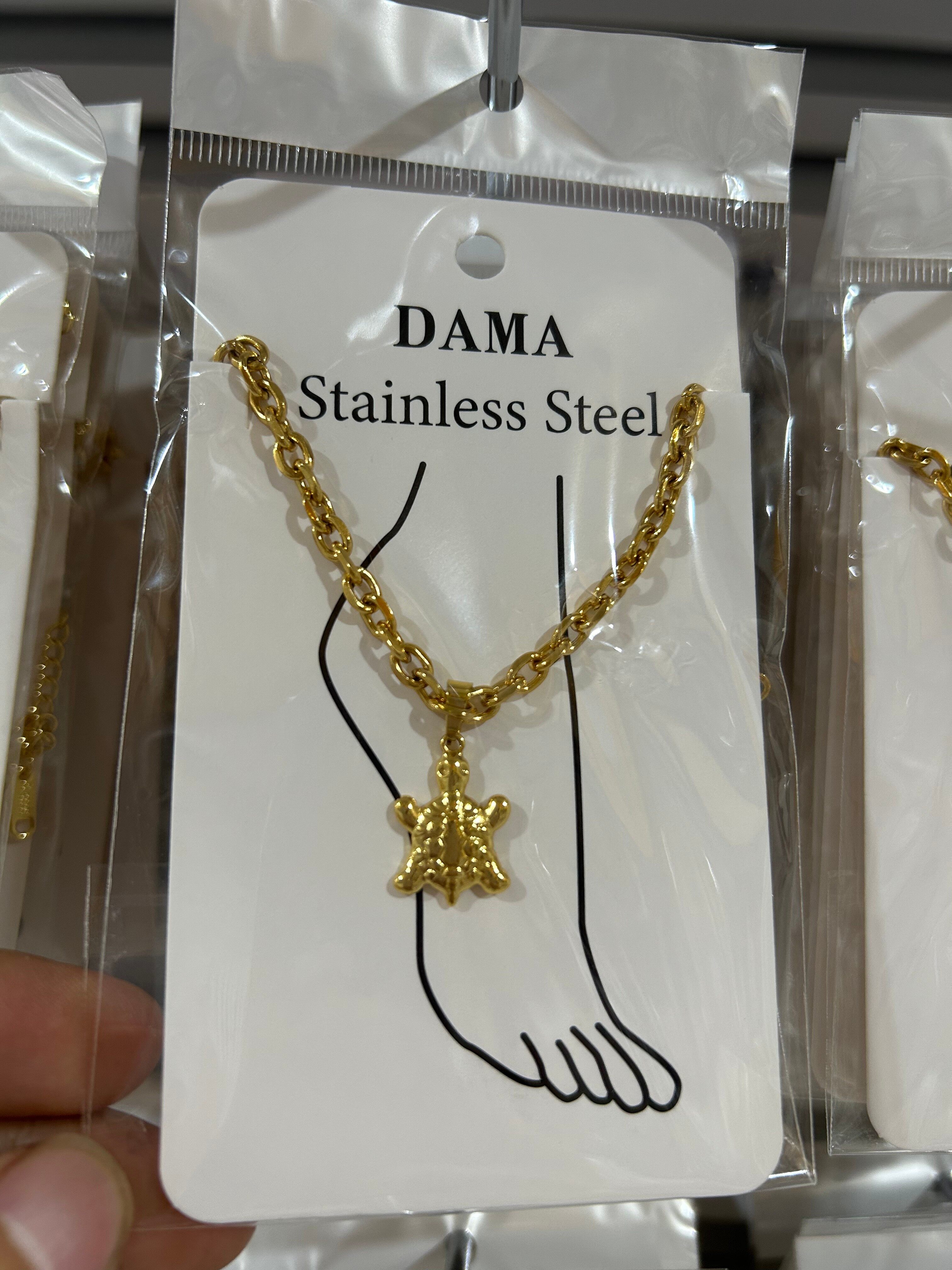 Stainless steel ankle chain